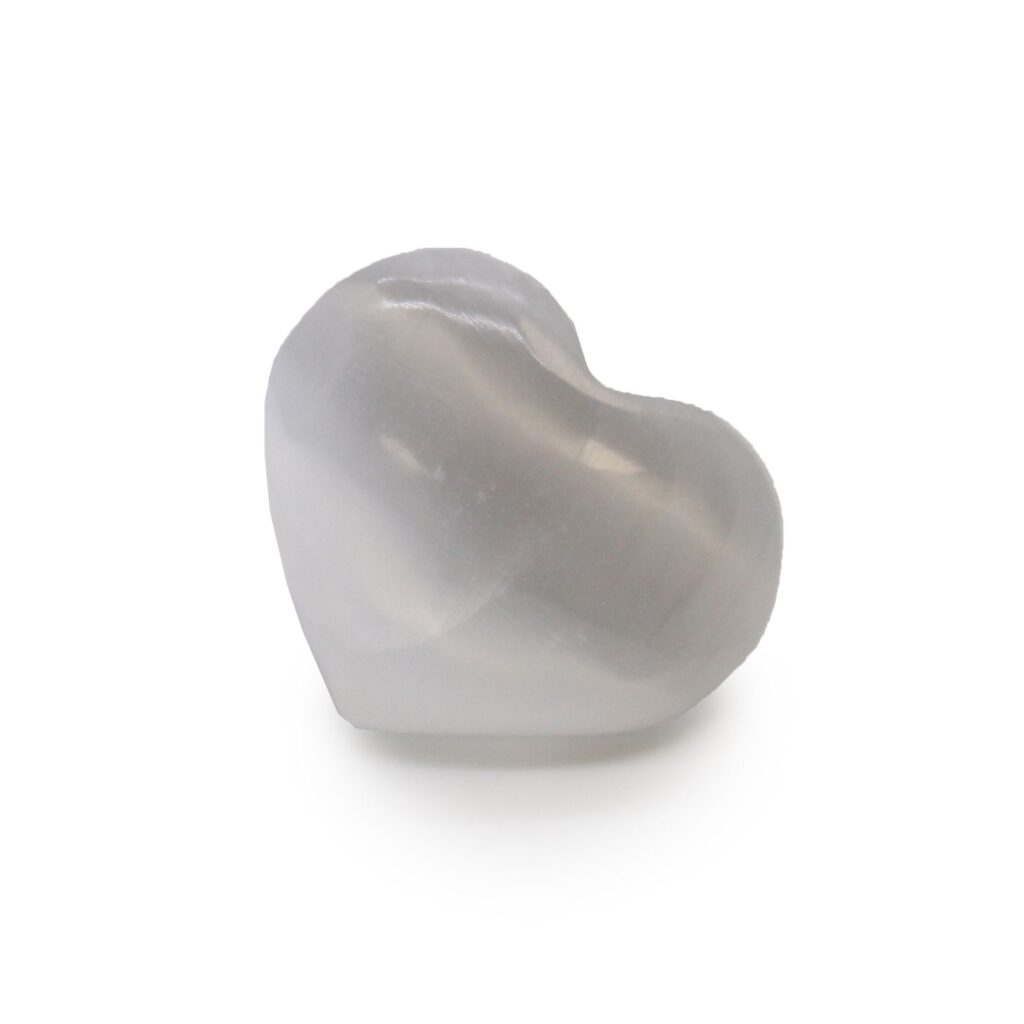 Corazón de selenita – 3-4cm