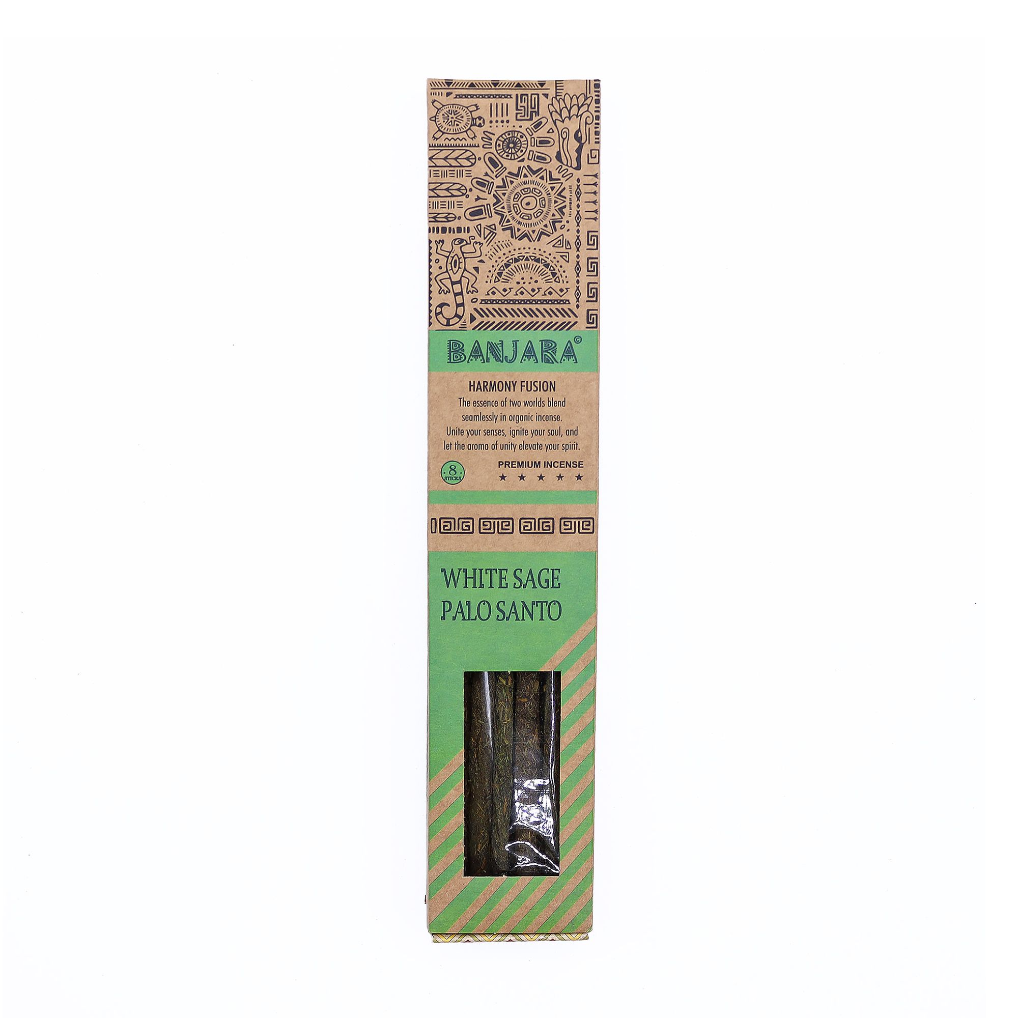 Banjara Palitos de Palo Santo para sahumar - Juego de 6 - Caja - Imagen 7
