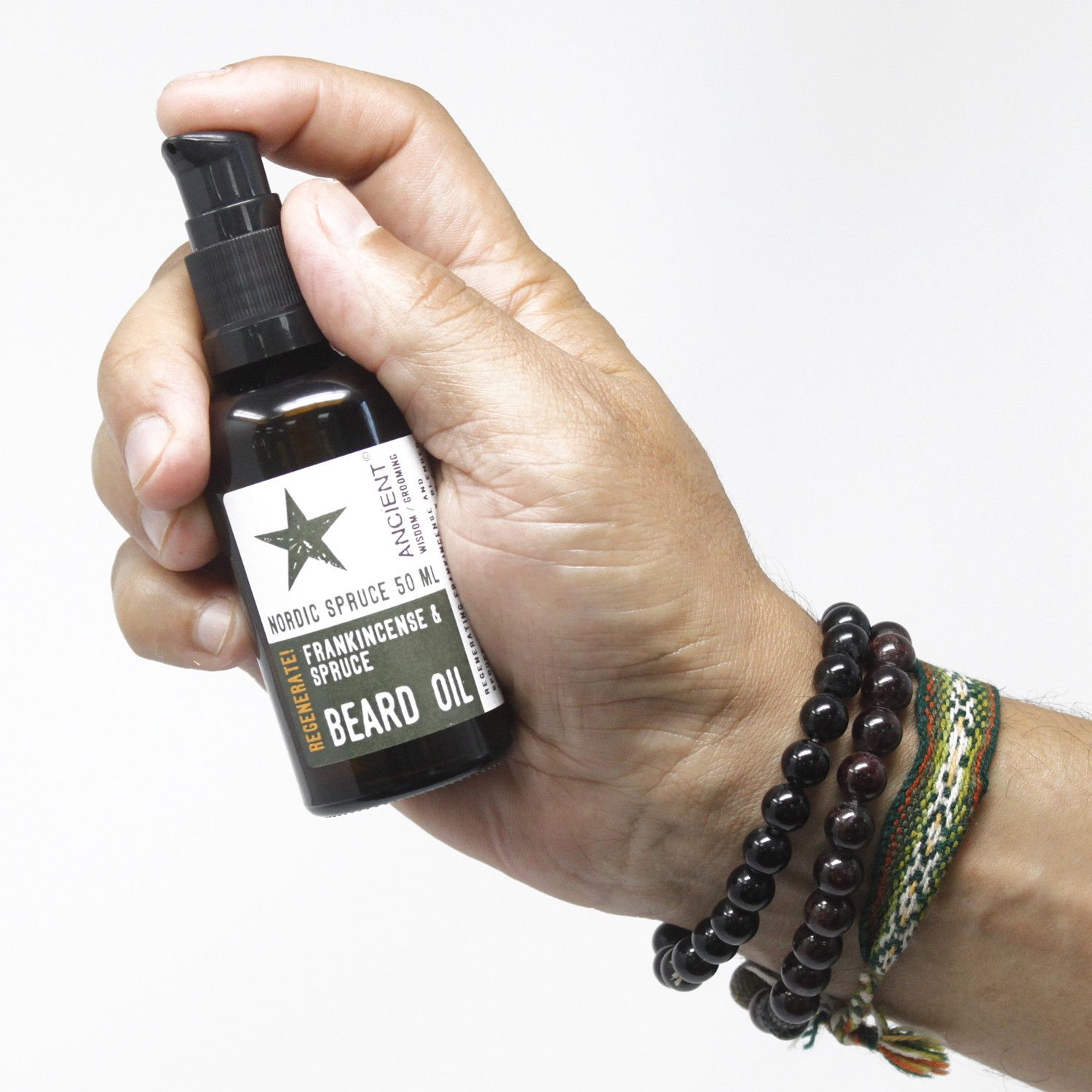 50ml Aceite para la barba - Abeto Nórdico - Regenera! - Imagen 7