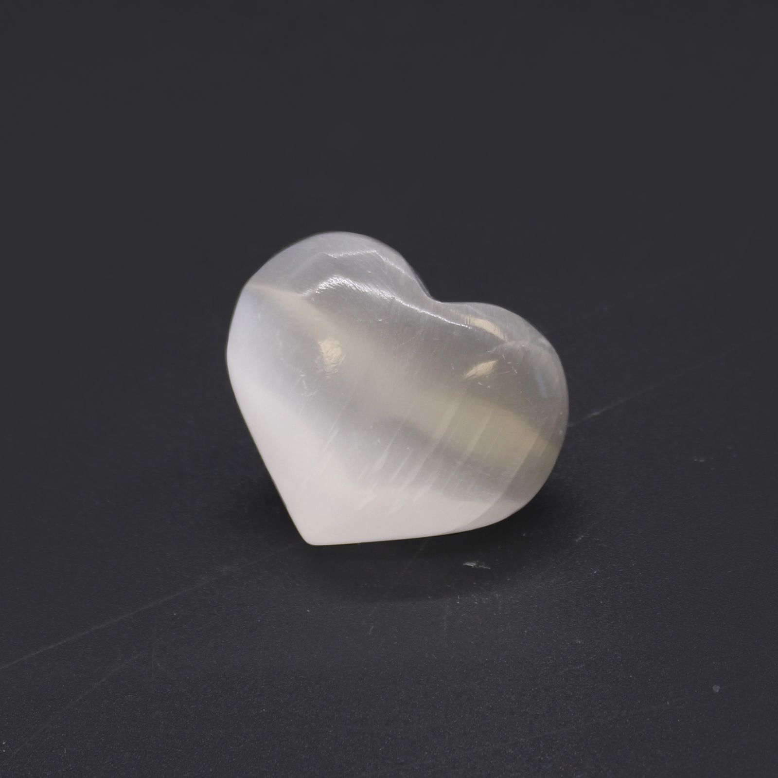 Corazón de selenita - 3-4cm - Imagen 2
