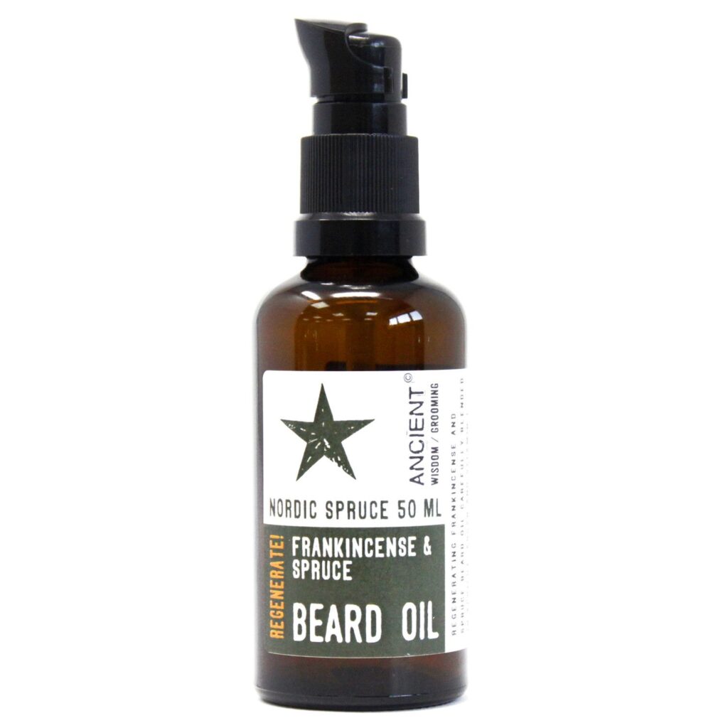 50ml Aceite para la barba – Abeto Nórdico  – Regenera!
