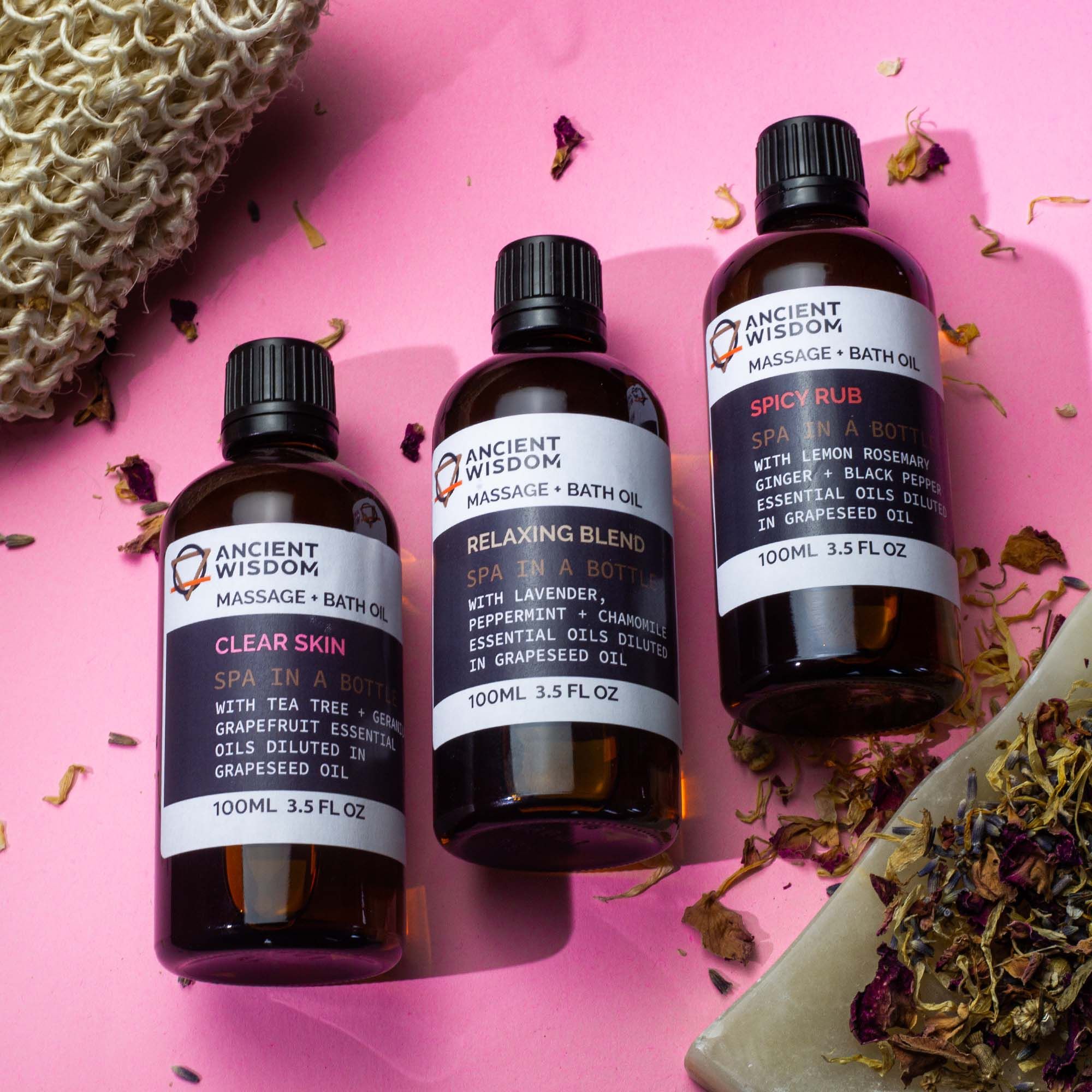 Aceite de masaje 100 ml - Cuidado durante el ciclo menstrual - Imagen 6