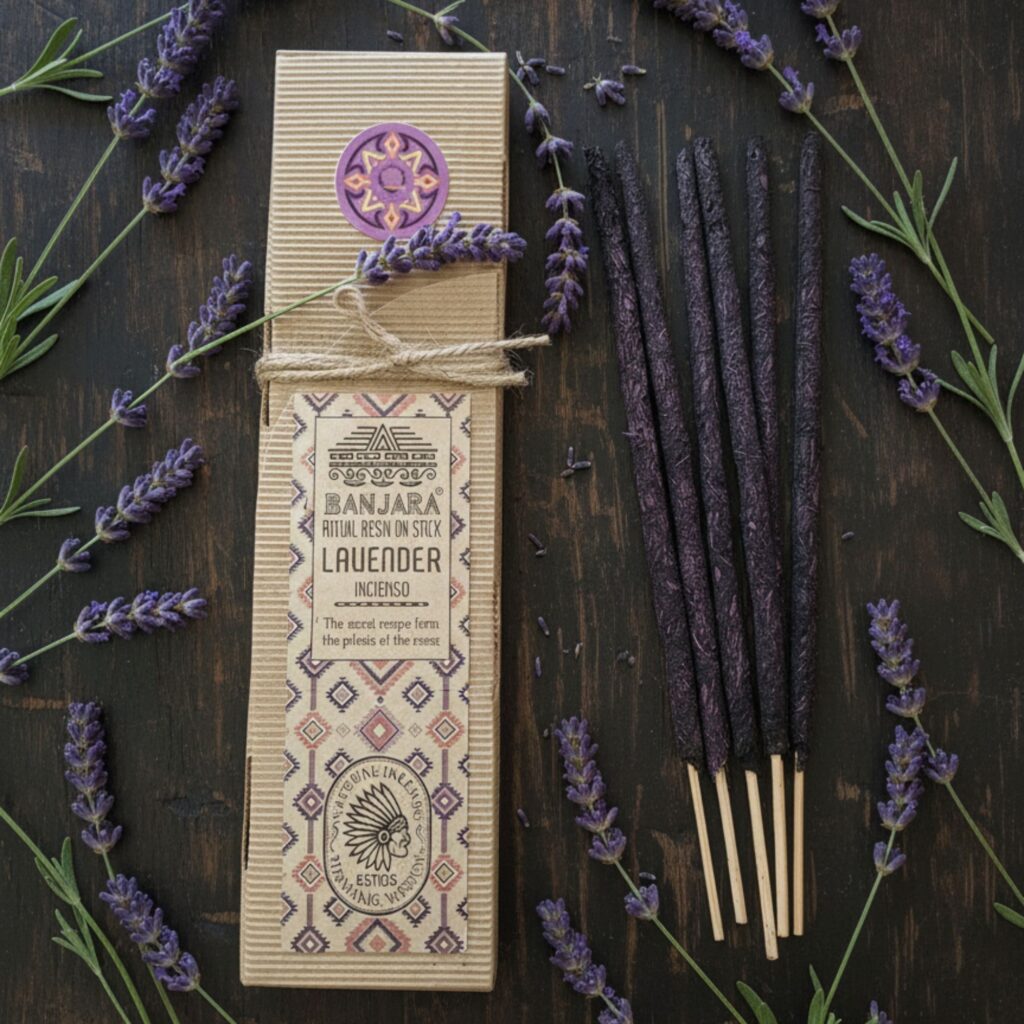 Varilla de resina ritual - Lavanda