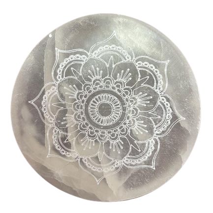 Placa de Carga Pequeña 8cm – Diseño Mandala