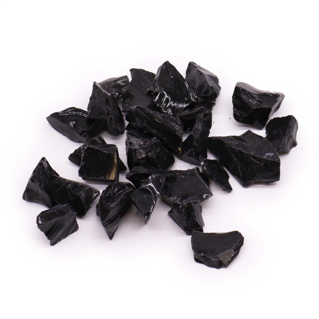Cristales en bruto (500 g) – Ágata negra
