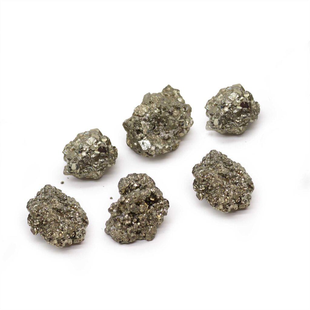 Pirita Peruana – Primera calidad, tamaño mediano (200 g, aprox. 6 piezas de 35-50 mm)