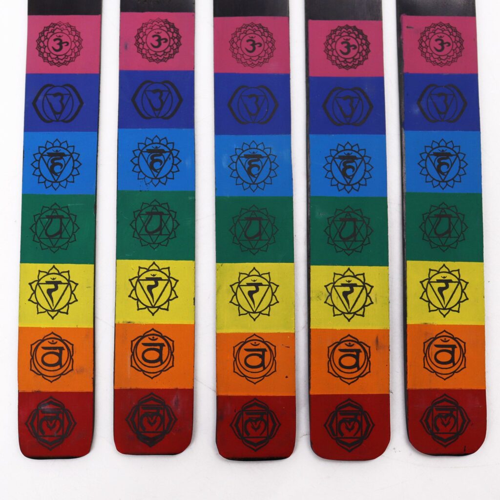 Soporte de Incienso – 7 chakras