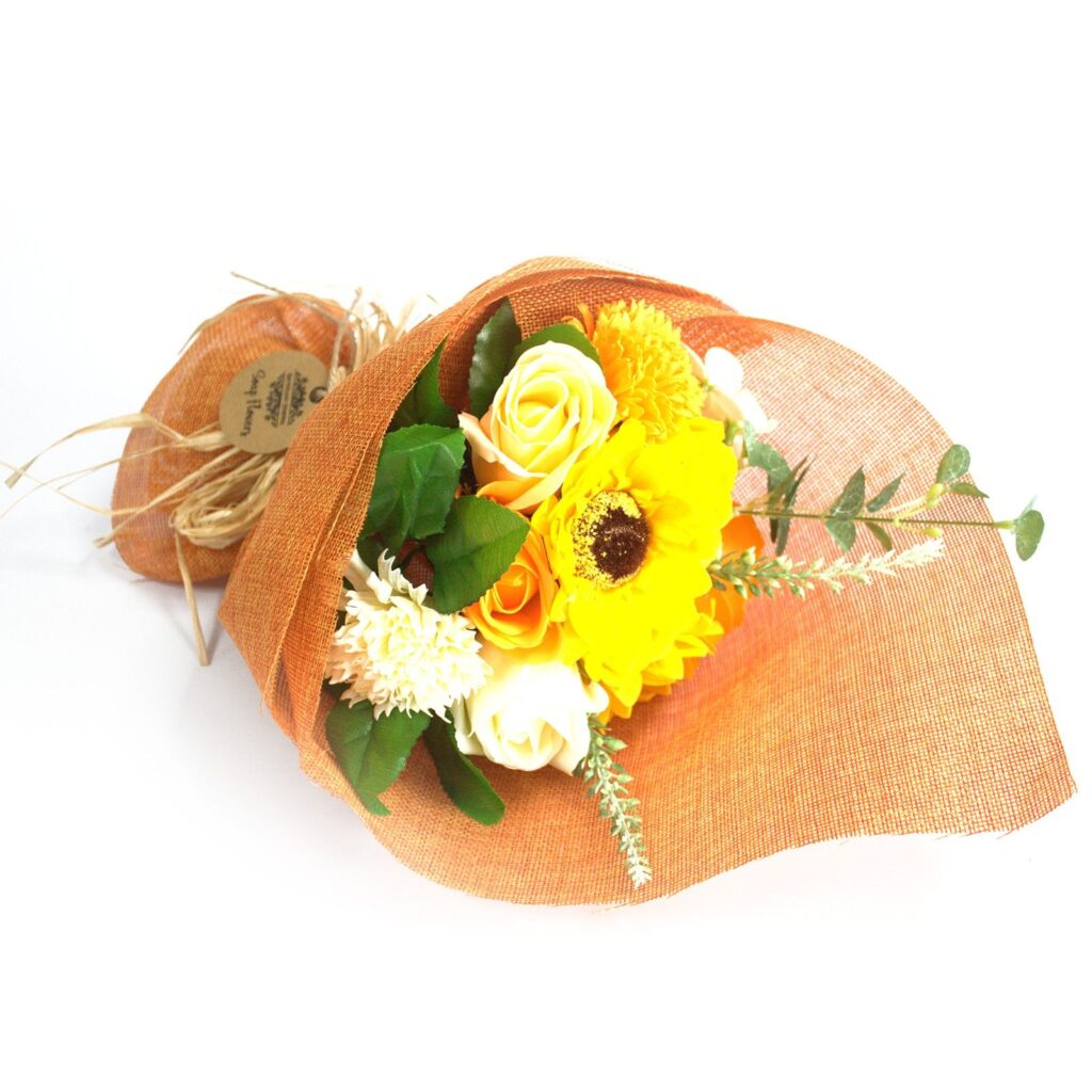 Ramo Flores de Jabón – naranja