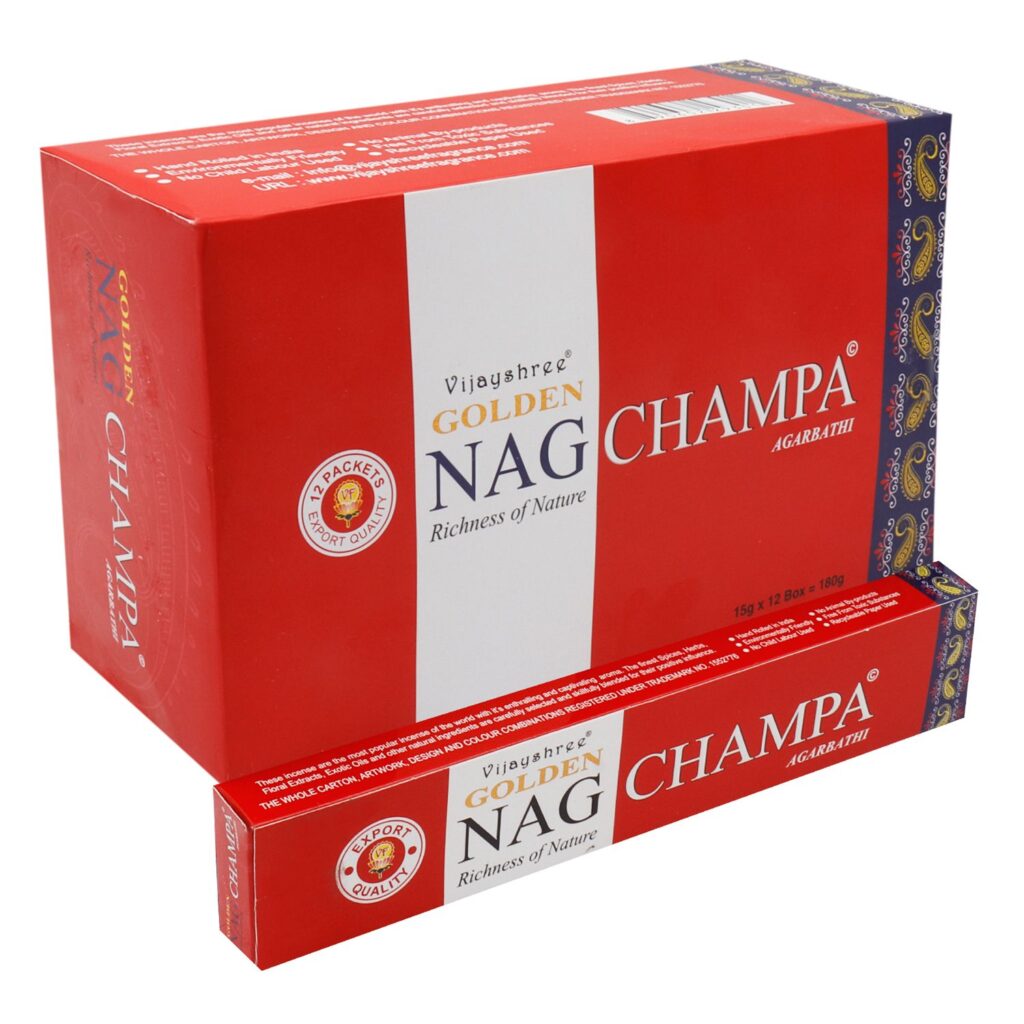 15g Incienso Dorado Nag – Champa
