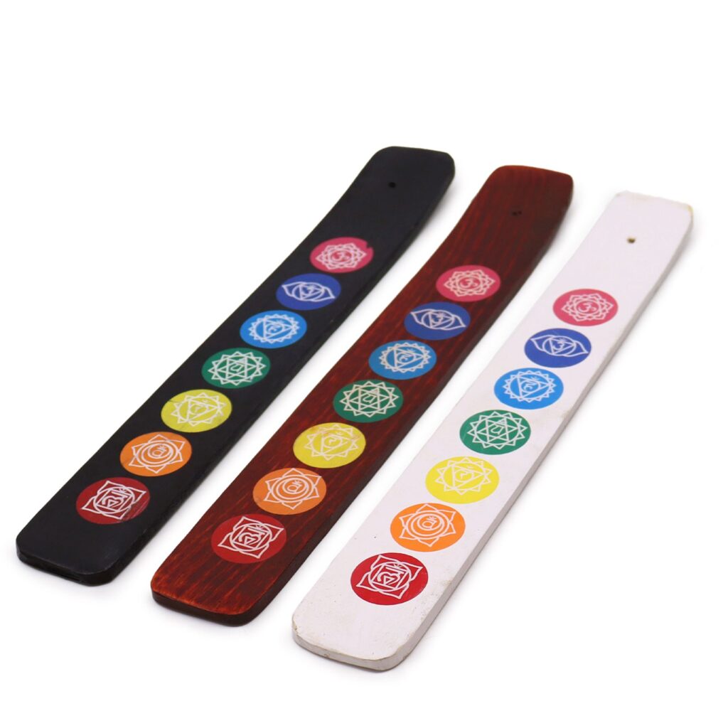Soporte de Incienso – 7 chakras Colores Surtidos Colour Chakra Ashcatcher