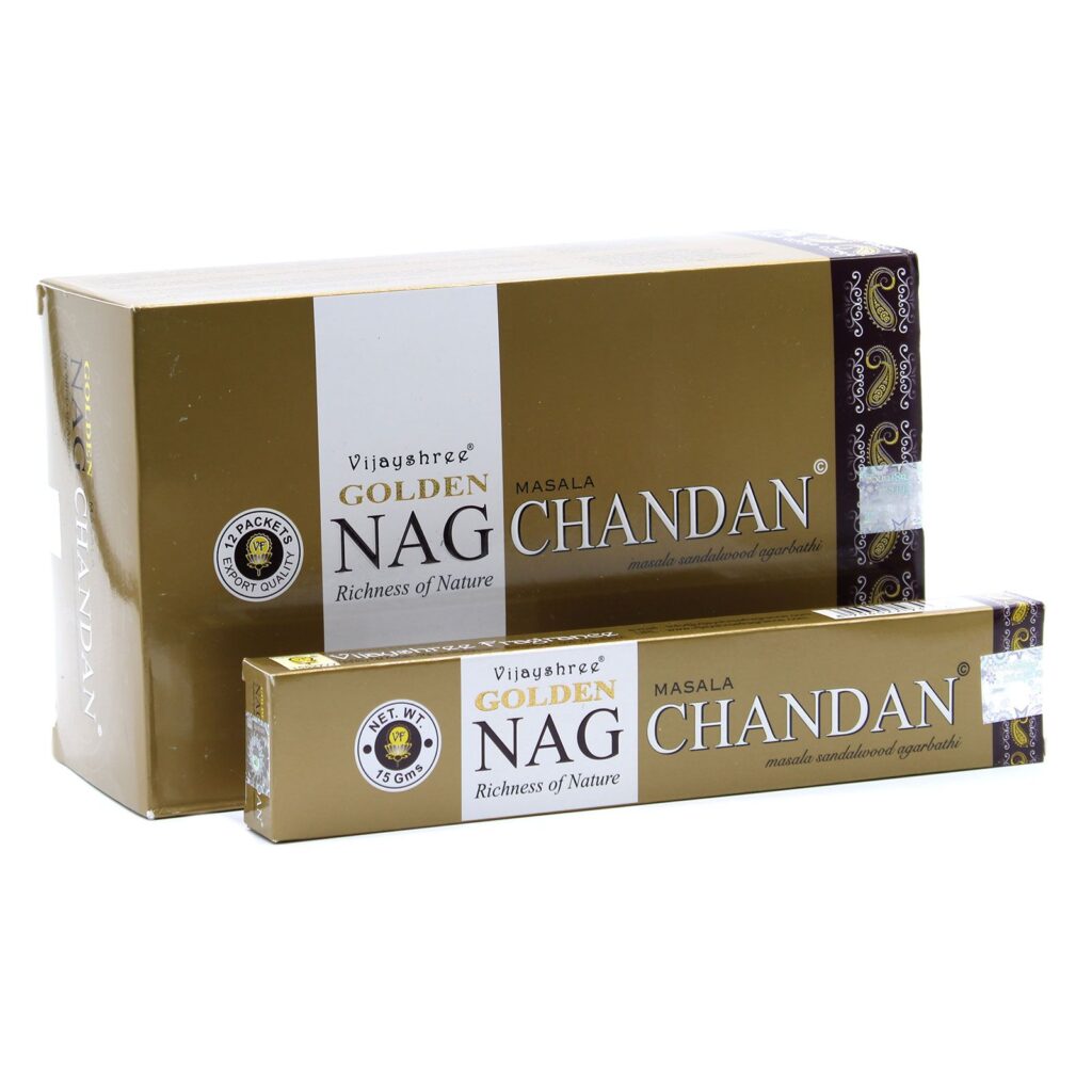 15g Incienso Dorado Nag – Chandan