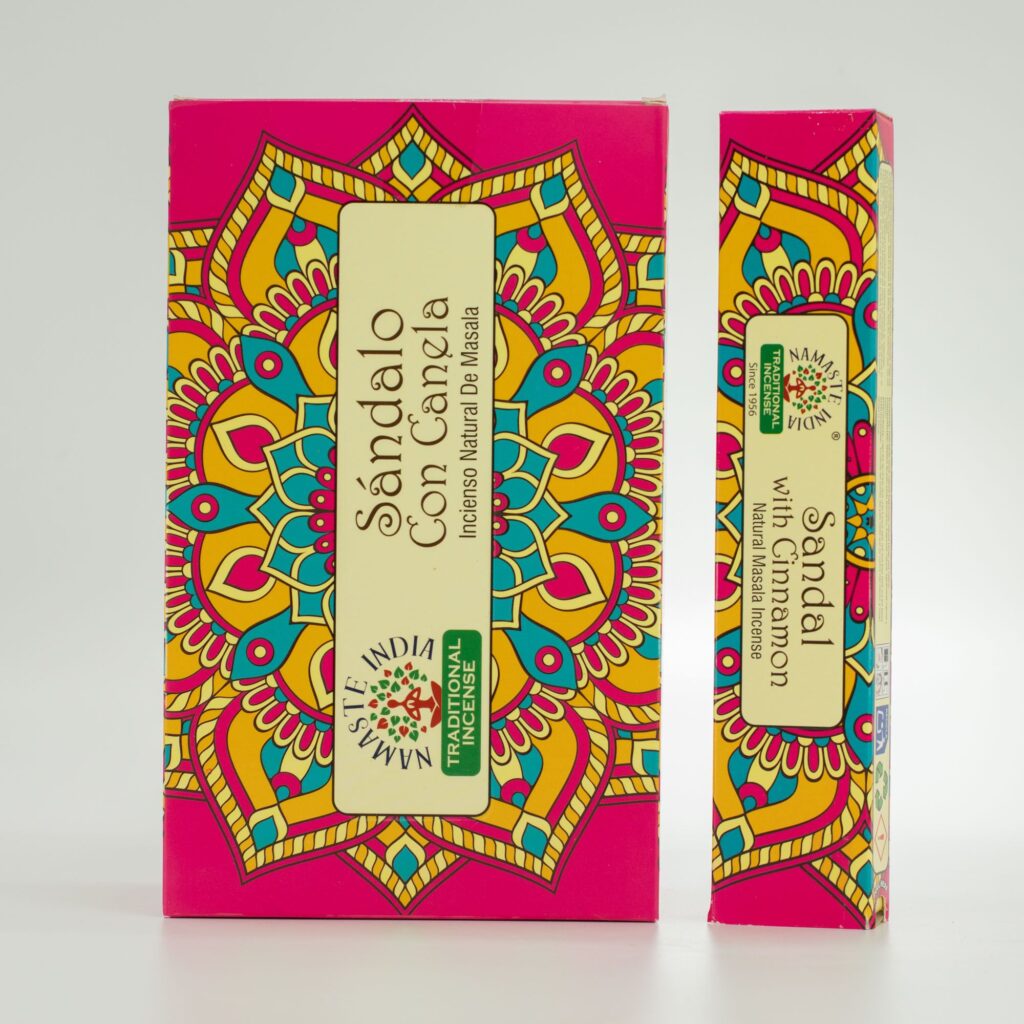Namaste Mandala Masala Incienso – Sándalo con canela