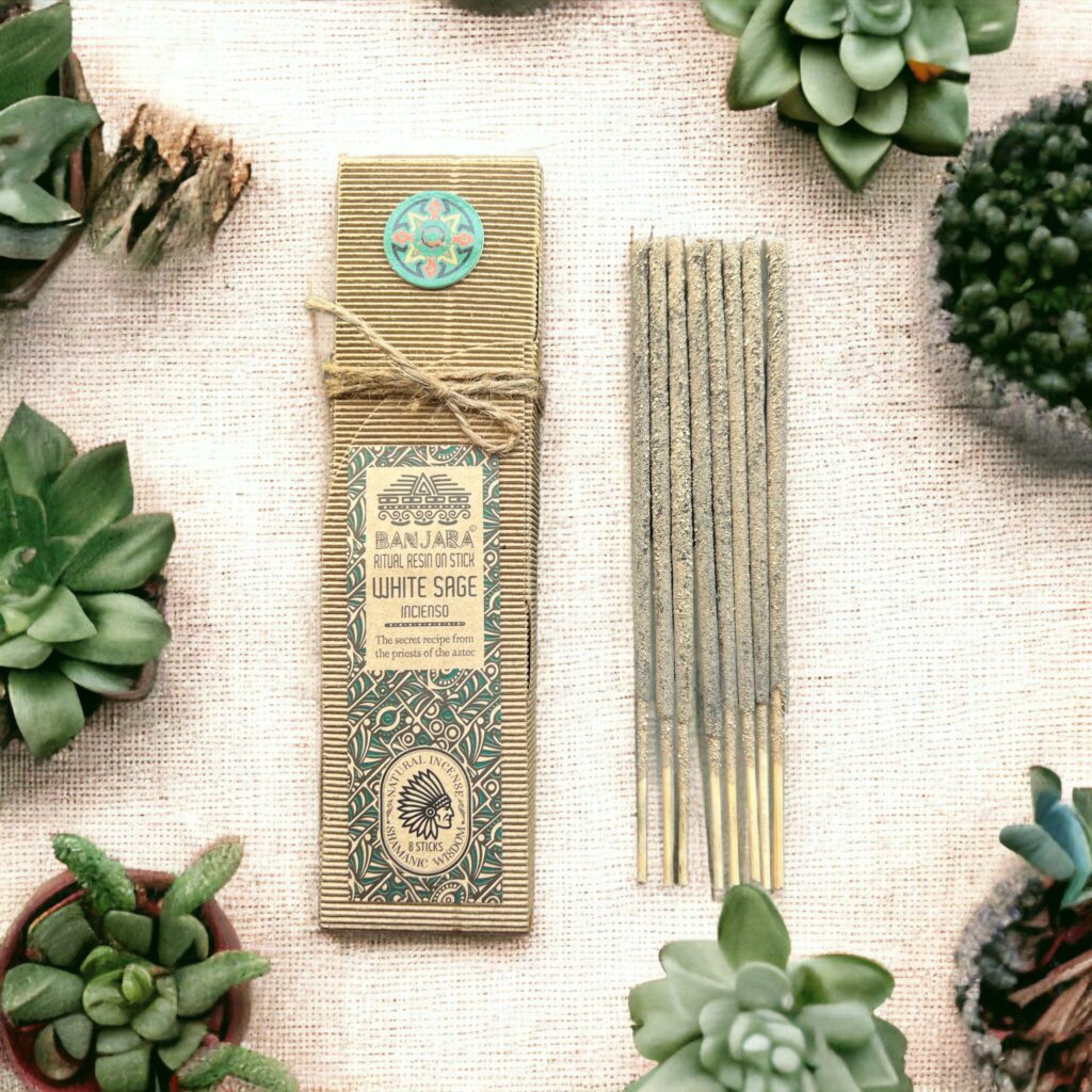 Varilla de resina ritual - Salvia Blanca