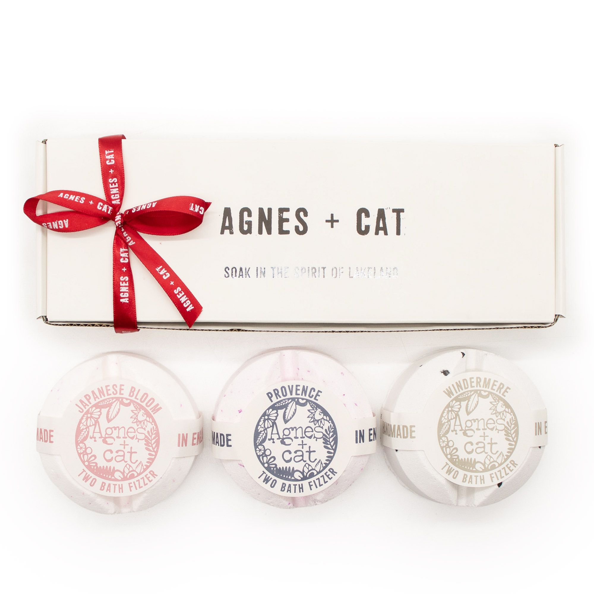Agnes + Cat Lakeland Favourites Bomba de baño efervescente Set de regalo - Imagen 3