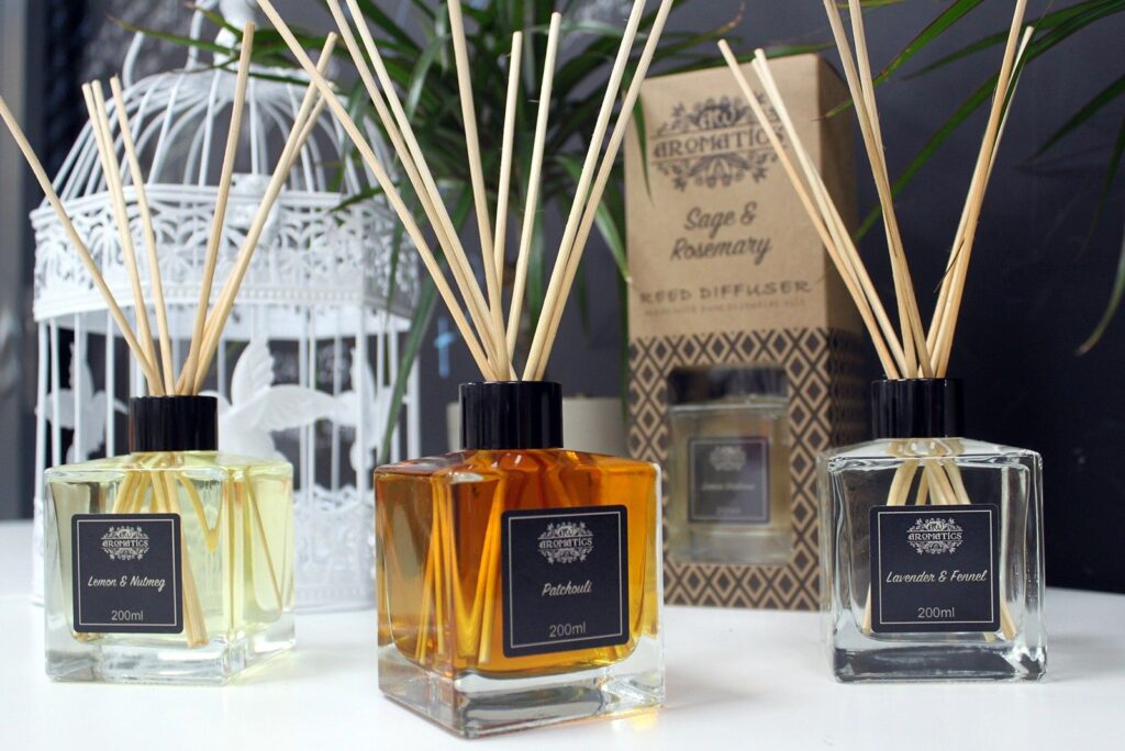 Difusor de Varillas con Aceites Esenciales - Verbena de limón