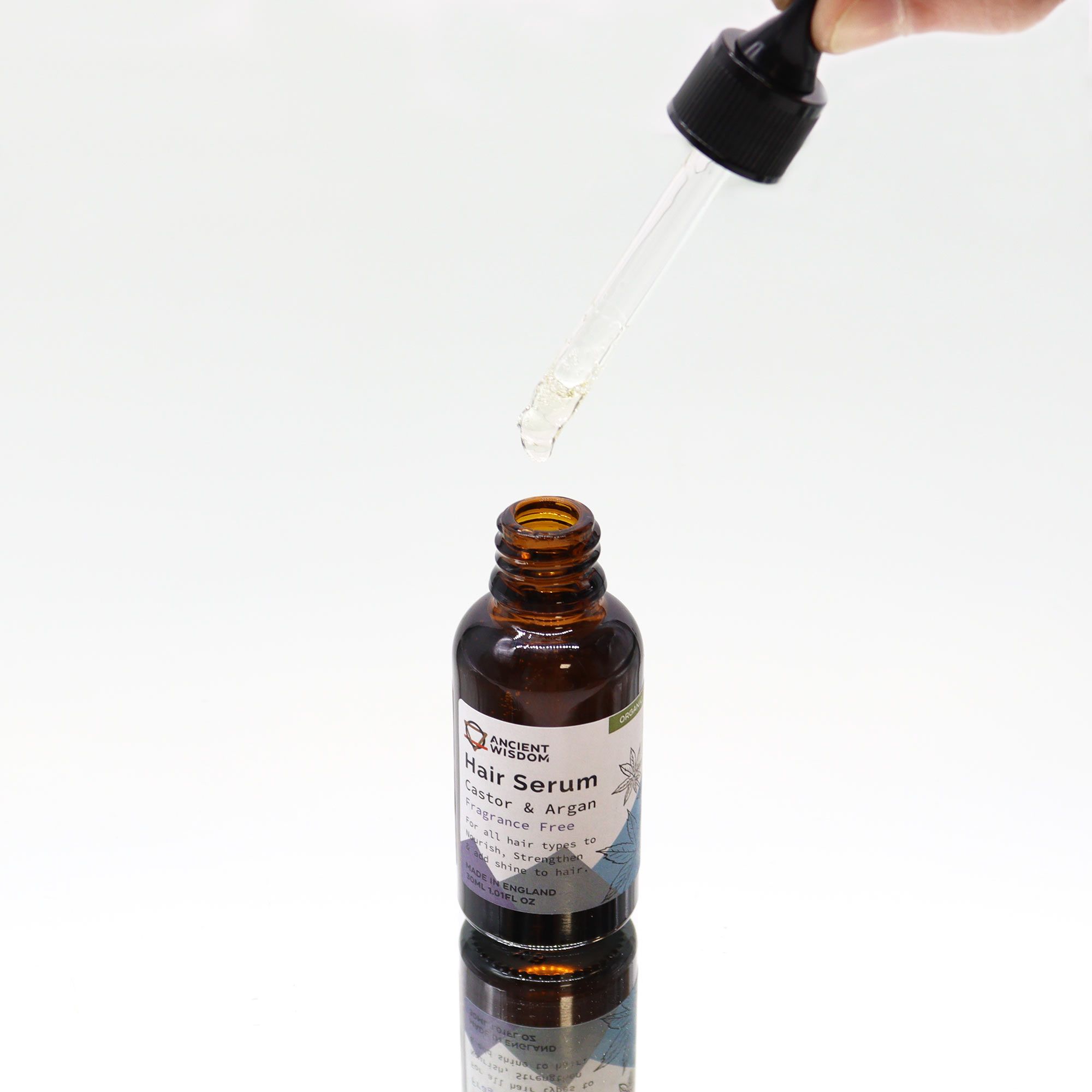 Serum Capilar Organico 30ml- Sin Fragancia - Imagen 2