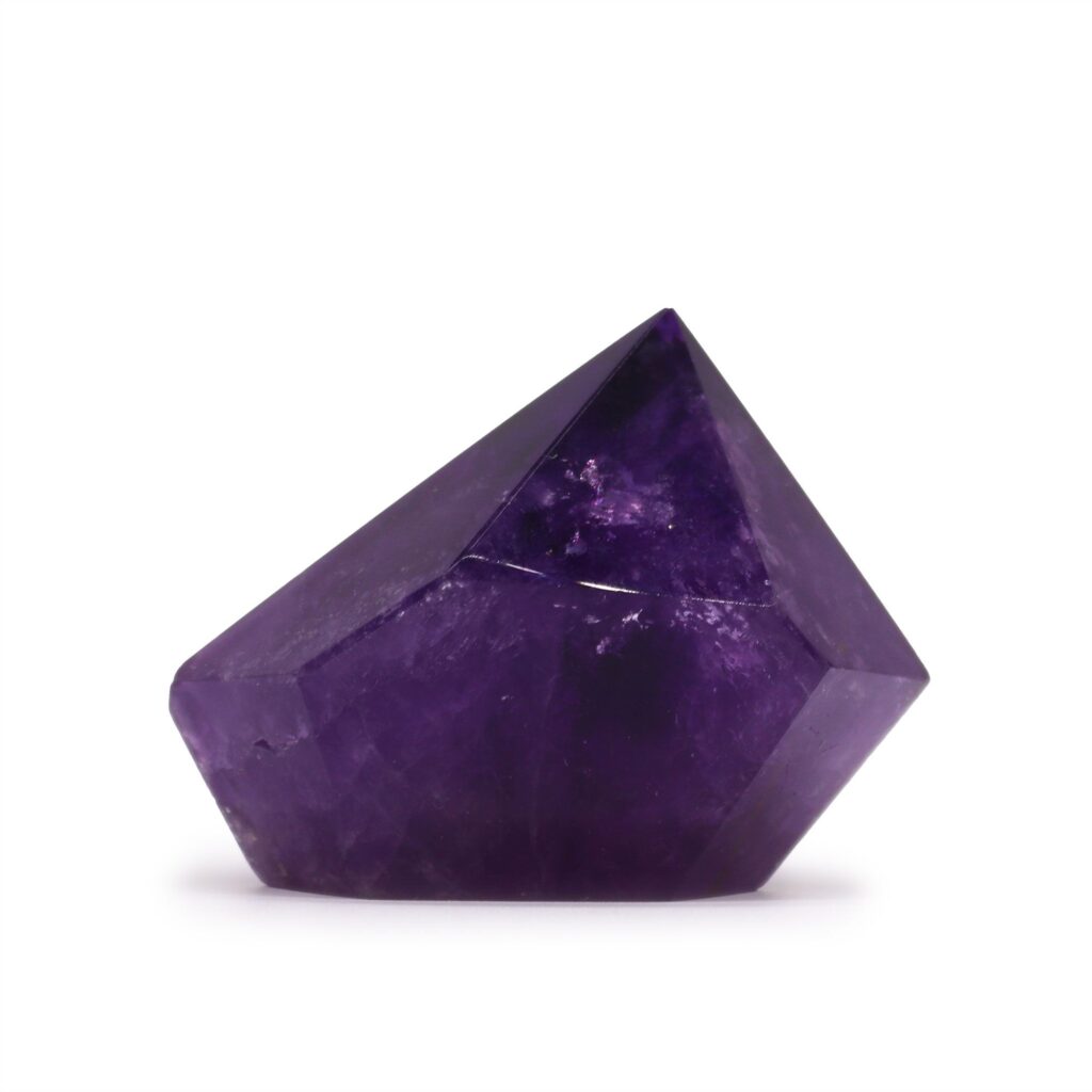 Piedras en Punta de amatista de color intenso – Medianas (aprox. 5,5-6,5 cm)