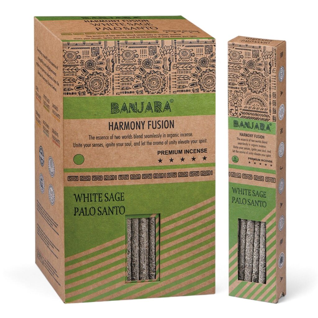 Incienso Palo Santo Banjara – Salvia Blanca