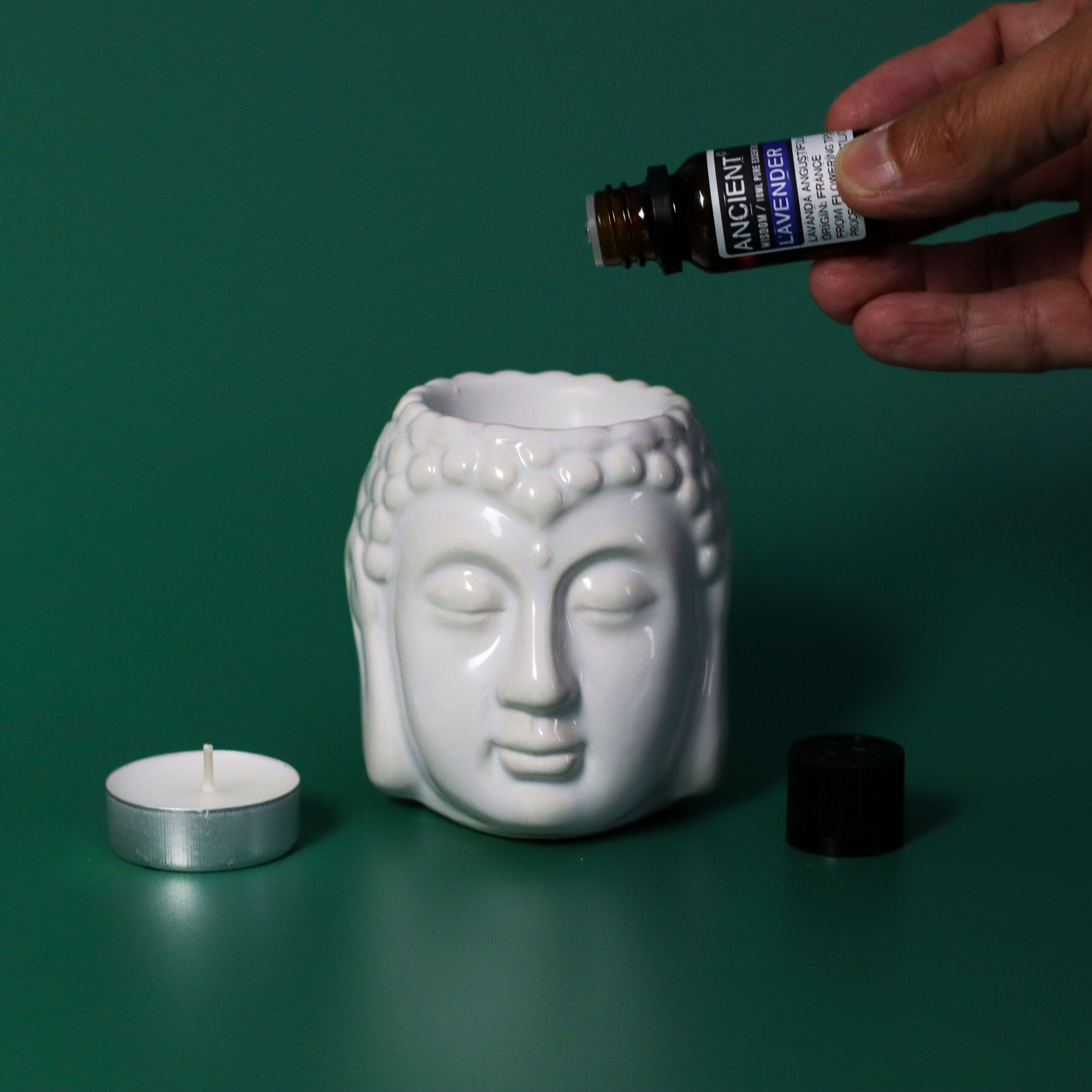 Conjunto de aceites esenciales de lavanda, árbol de té y romero de 10 ml cada uno. - Imagen 5