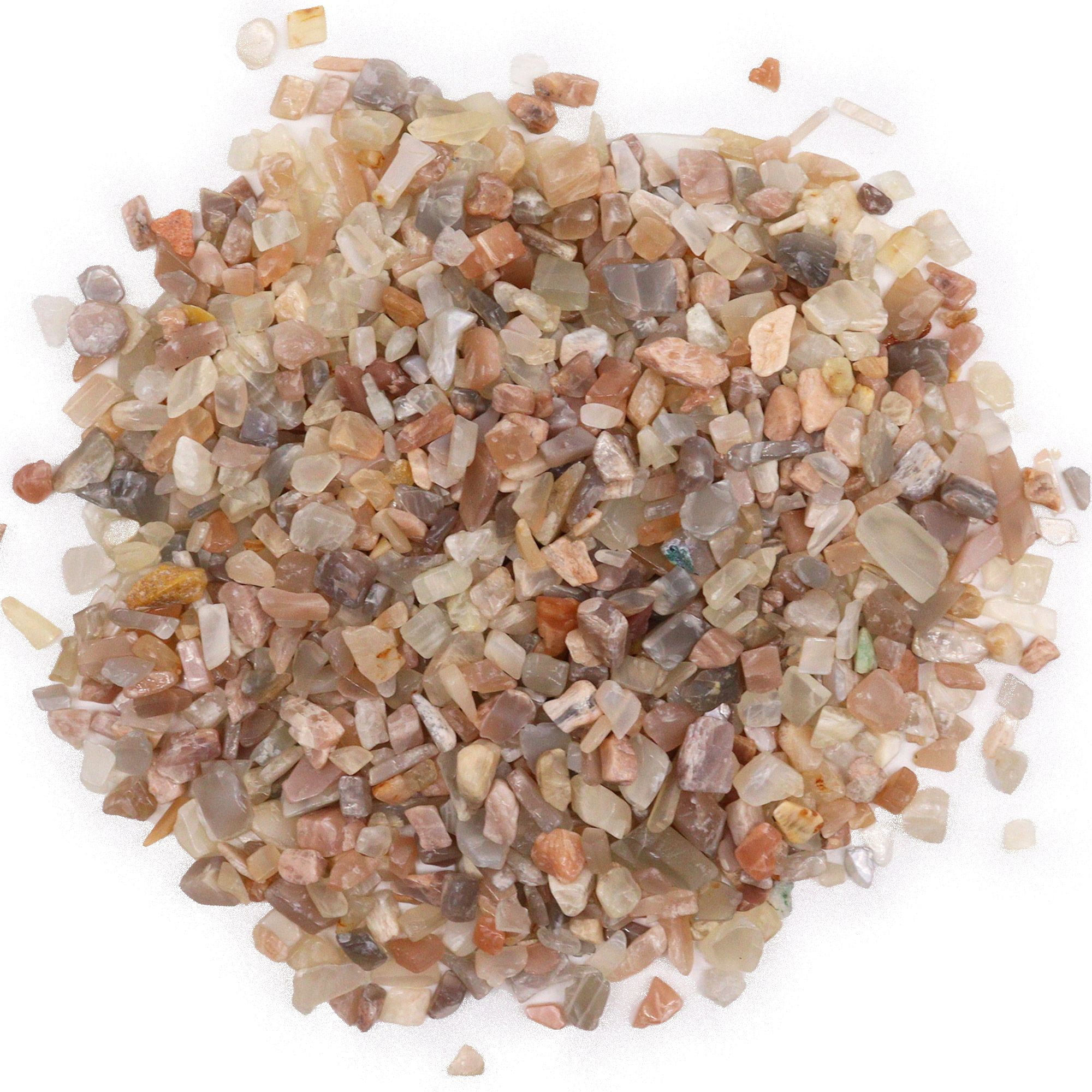 Moonstone Gemstone Chips Bulk – 1KG