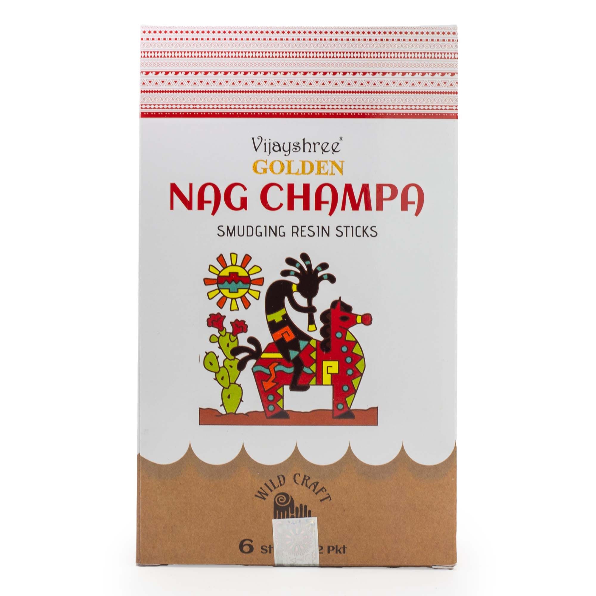 Palitos de resina de Nag Champa dorados para purificación - 30g - Imagen 5
