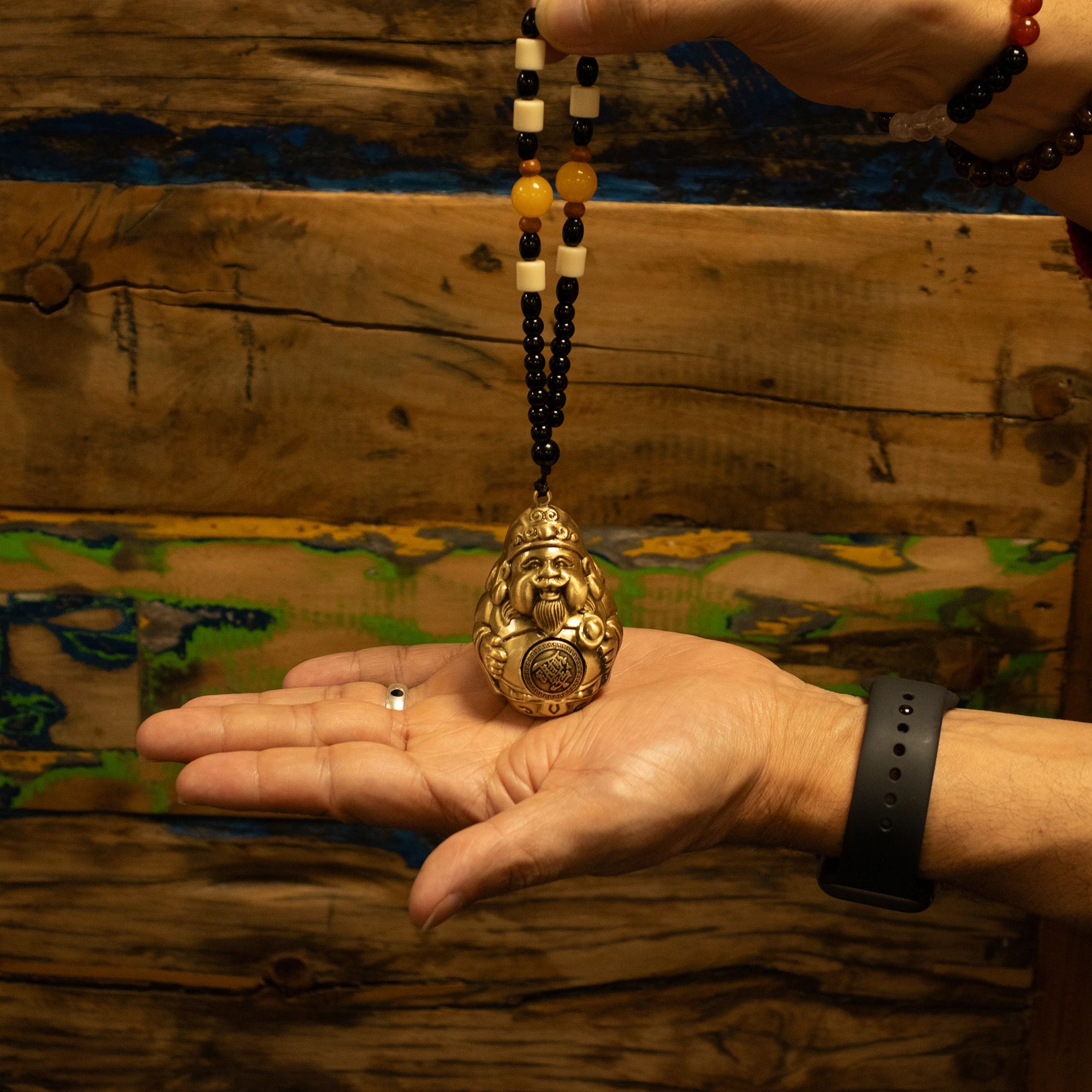 Colgante de Feng Shui - Dios de la Riqueza - Imagen 2