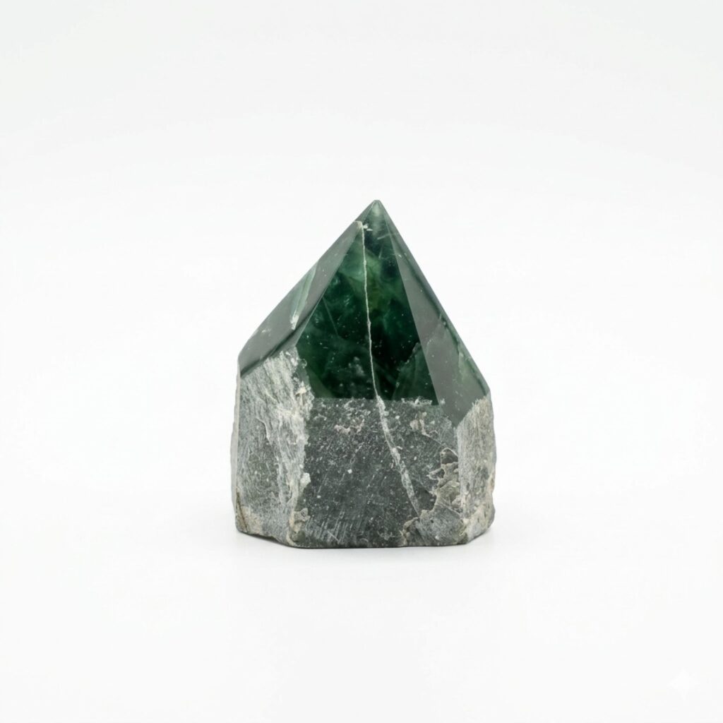 Puntas pulidas de piedras preciosas – aventurina verde (aprox. 5-6 piezas)