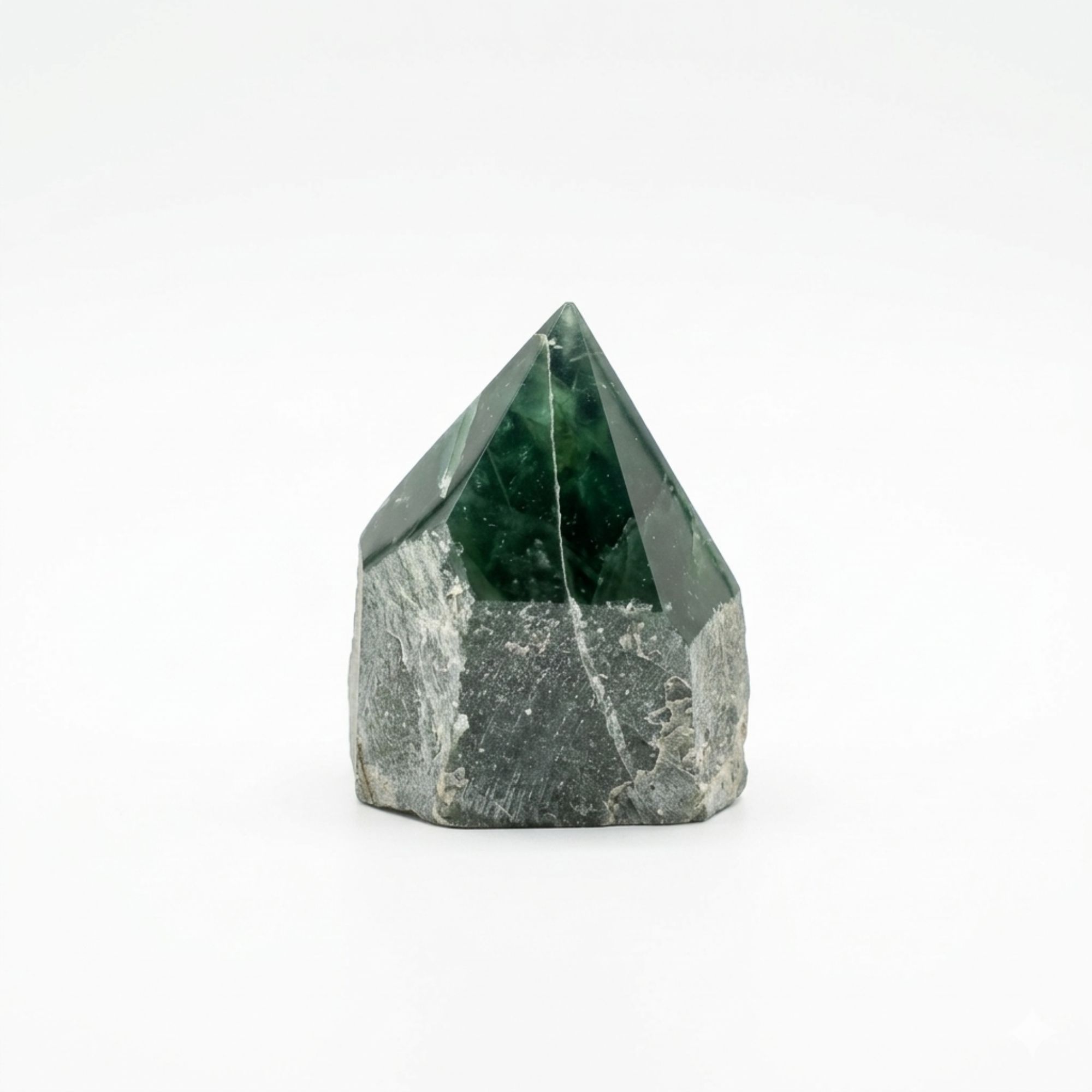 Puntas pulidas de piedras preciosas – aventurina verde (aprox. 5-6 piezas)