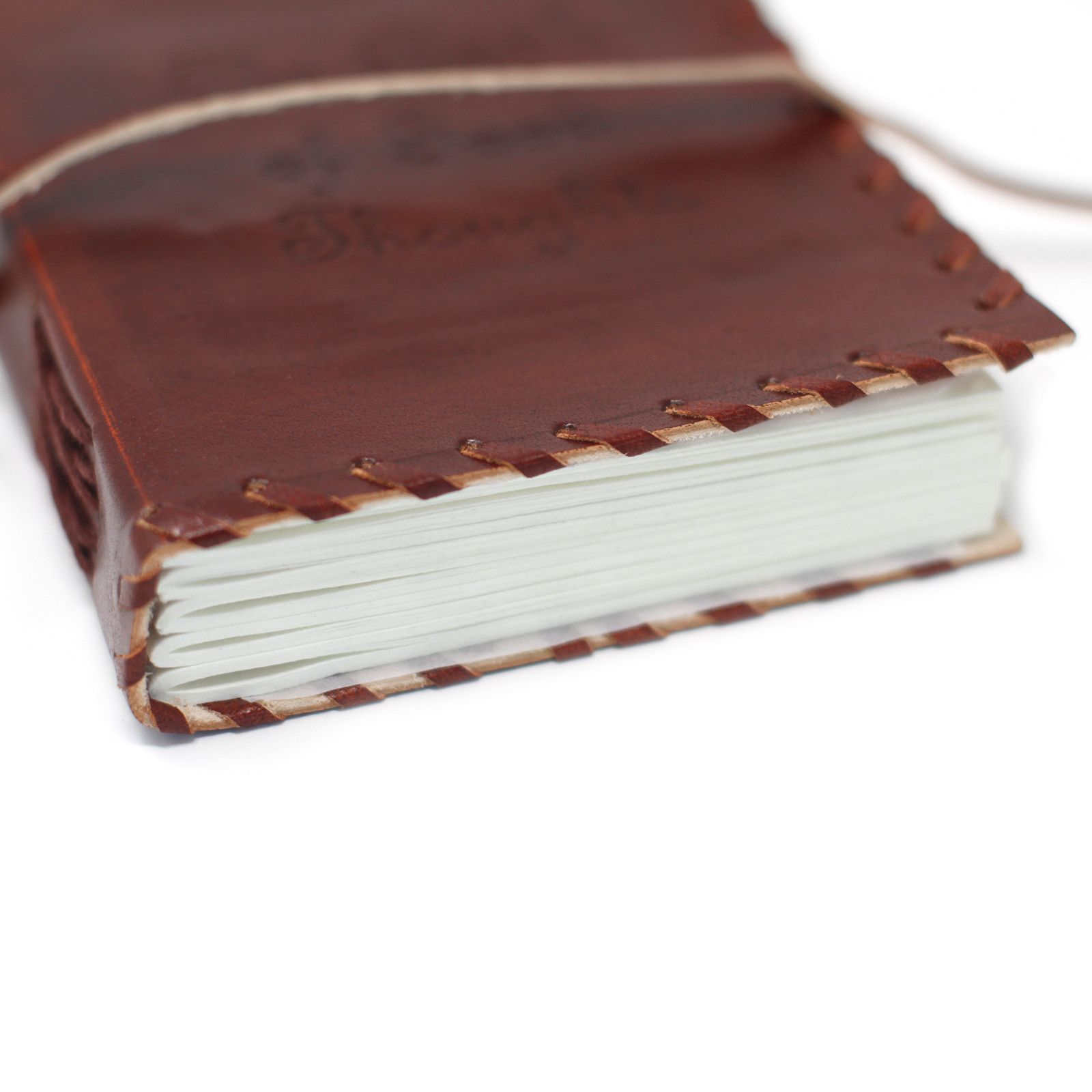 Cuaderno de Cuero Notas de Pensamientos - Imagen 3