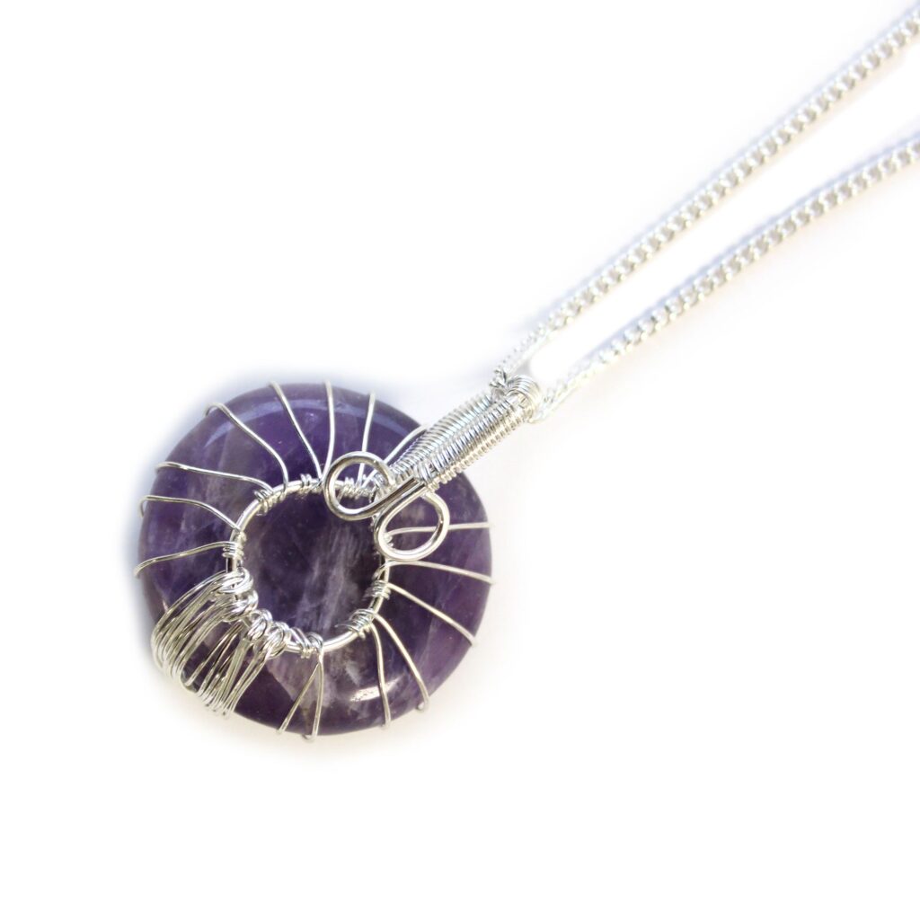 Collar Árbol de la Vida – Amatista