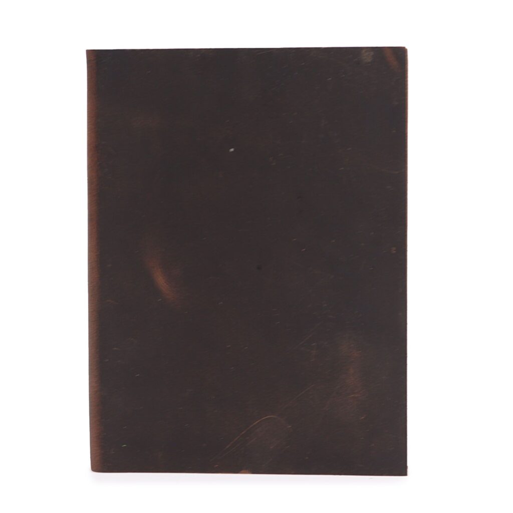Cuaderno de Notas Marrón Oscuro – Rayadas