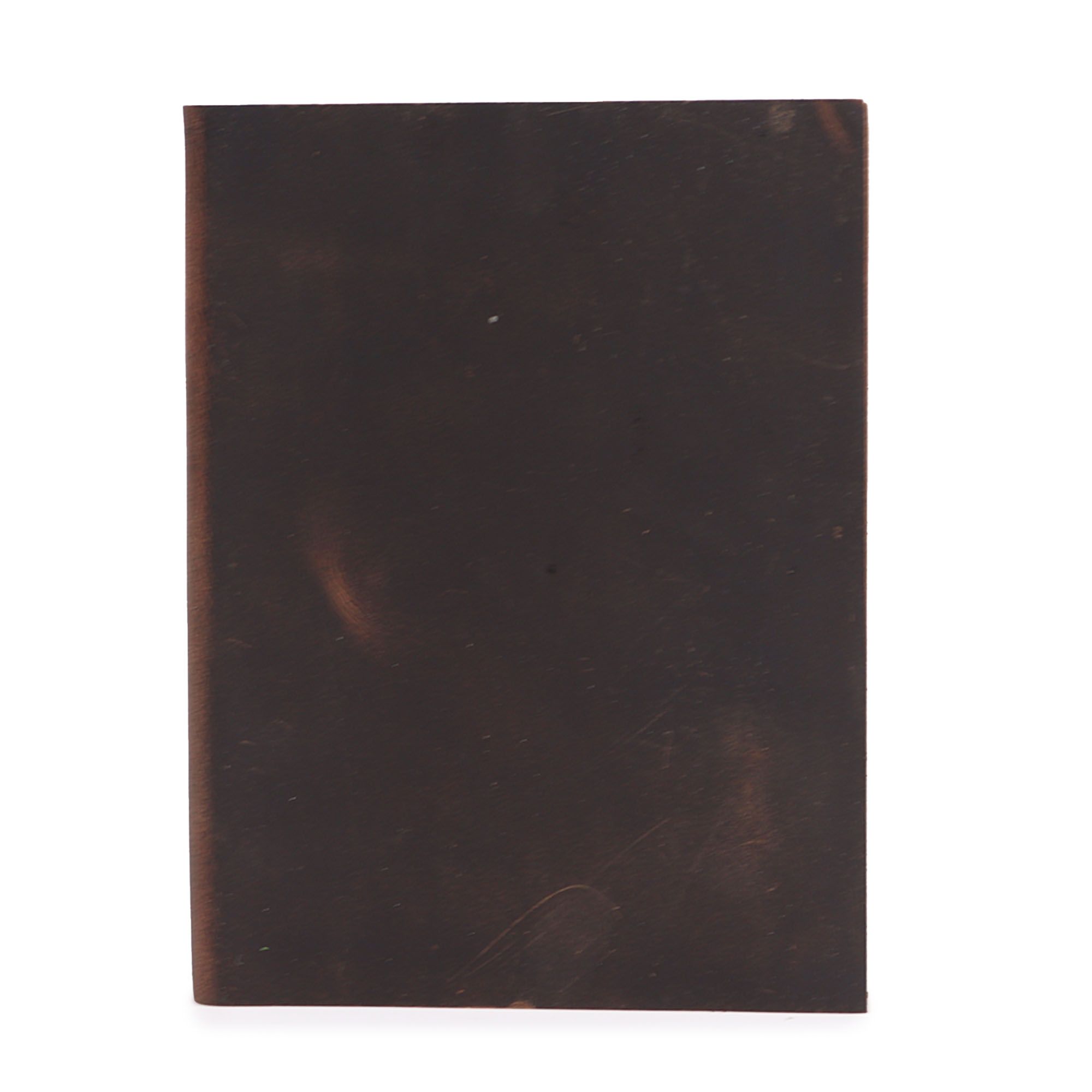 Cuaderno de Notas Marrón Oscuro – Rayadas