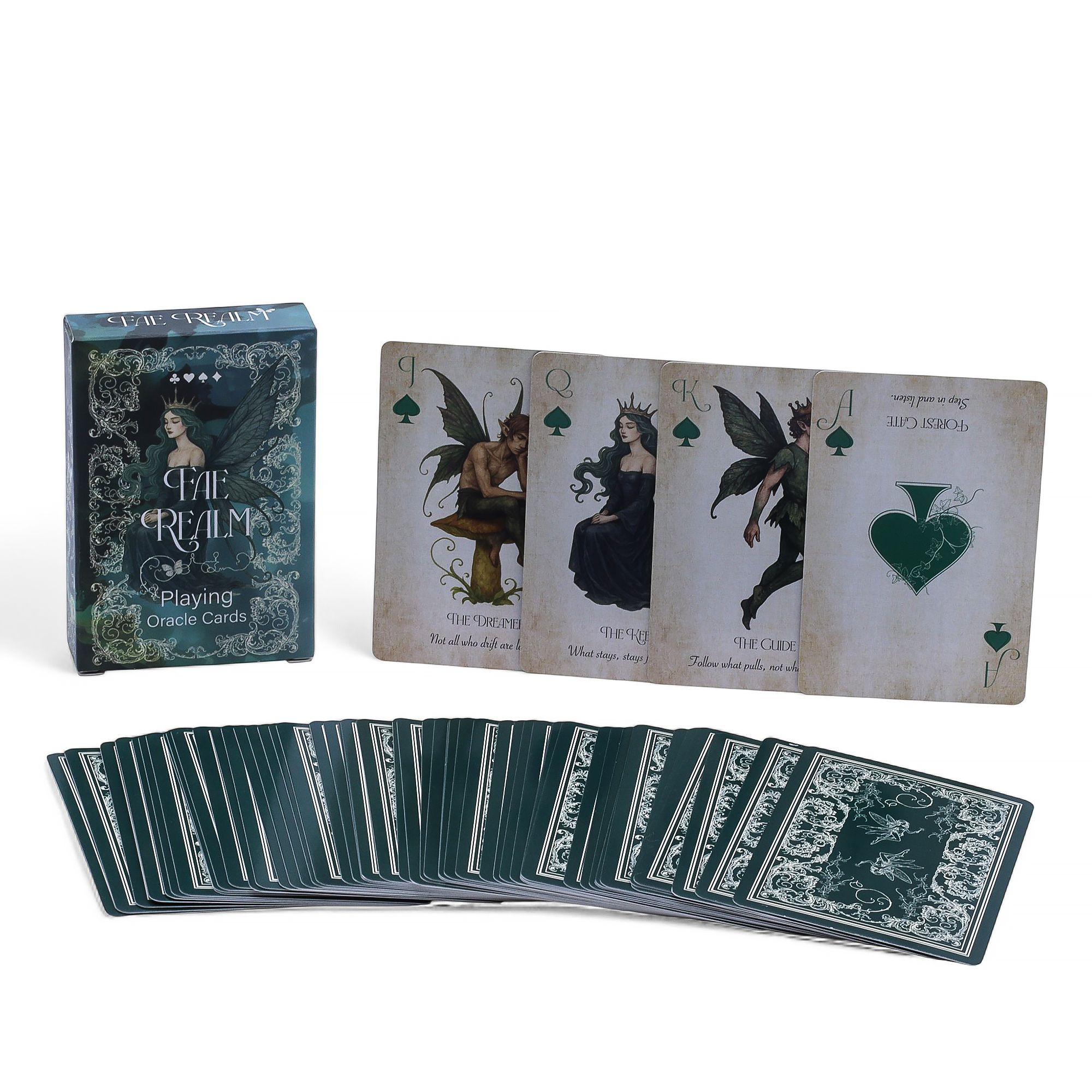 Reino de las Hadas: Cartas para jugar y de oráculo – Tema de hadas - Imagen 6