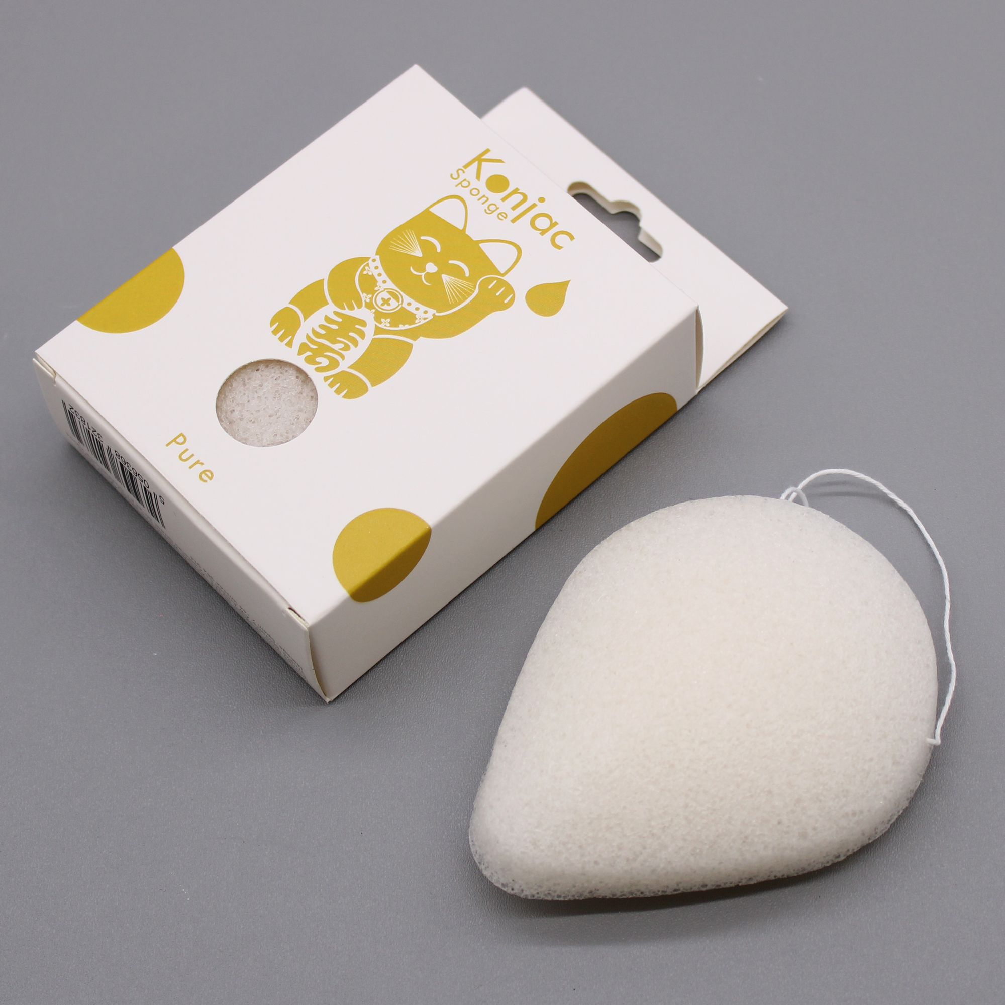 Esponja facial Konjac natural para piel sensible - Imagen 4