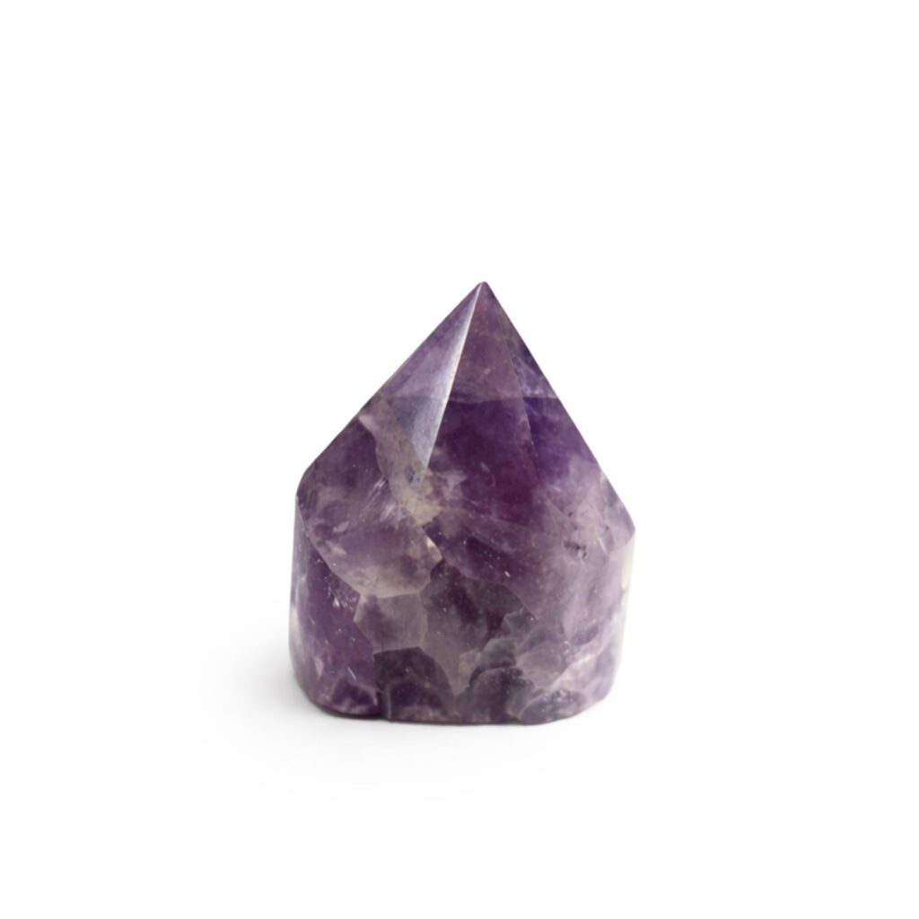 Puntas pulidas de piedras preciosas – amatista grado A (aprox. 5-6 piezas)