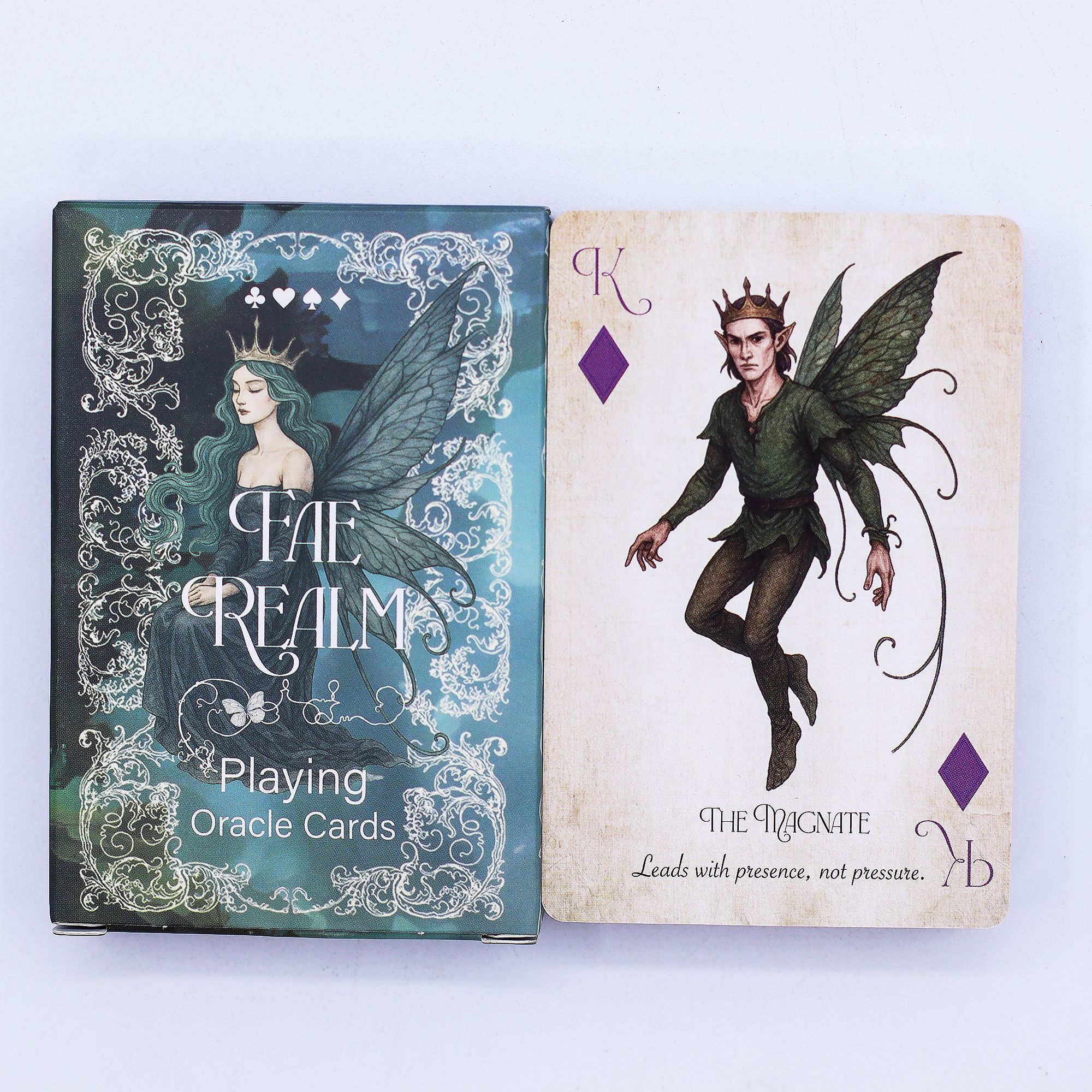Reino de las Hadas: Cartas para jugar y de oráculo – Tema de hadas - Imagen 3