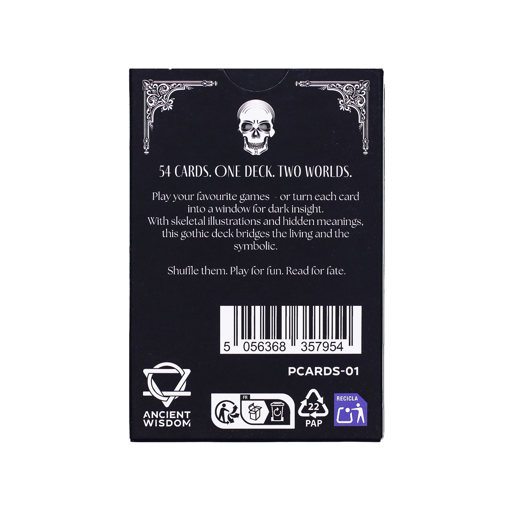 Memento Mori Cartas de juego y de oráculo góticas - Imagen 8