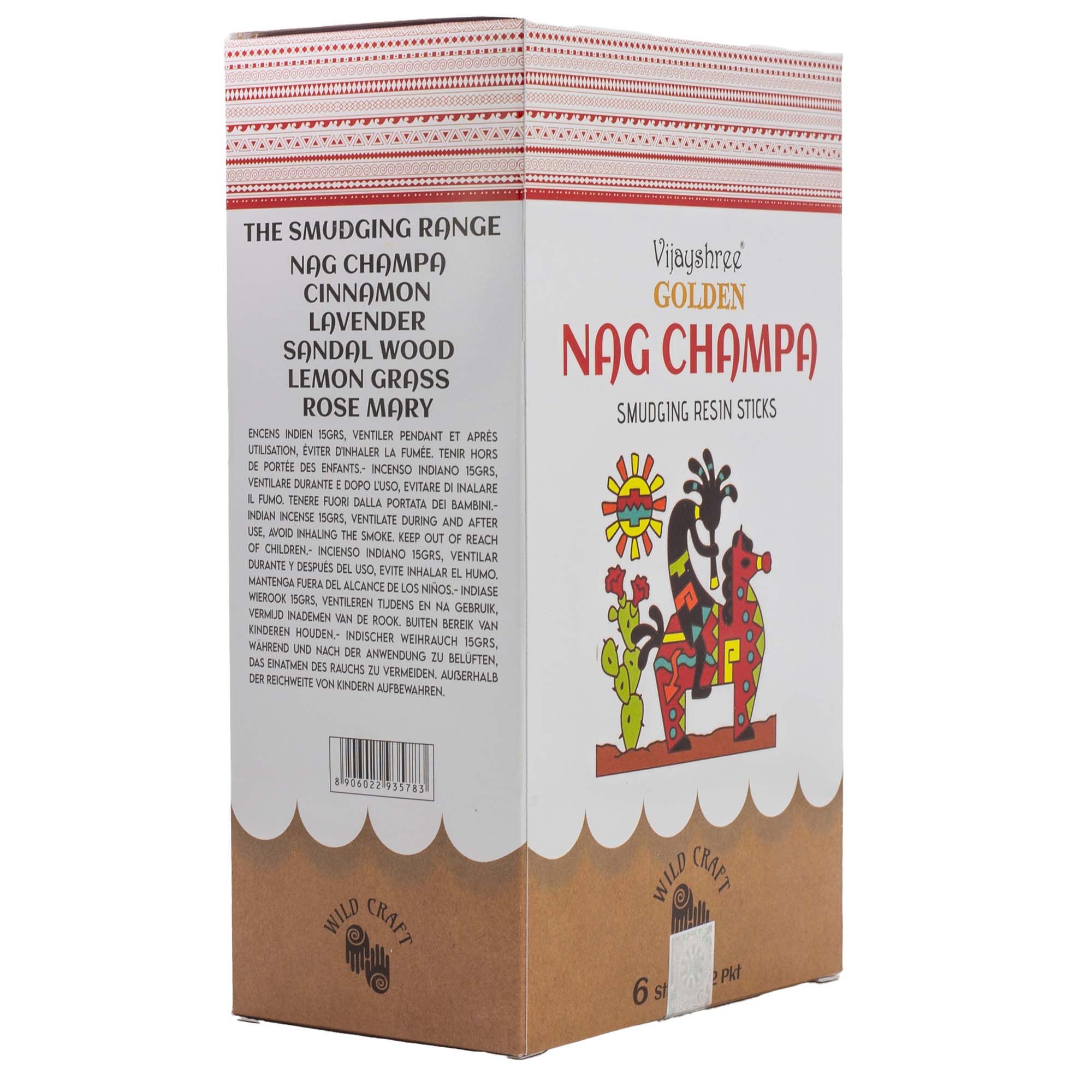 Palitos de resina de Nag Champa dorados para purificación - 30g - Imagen 10