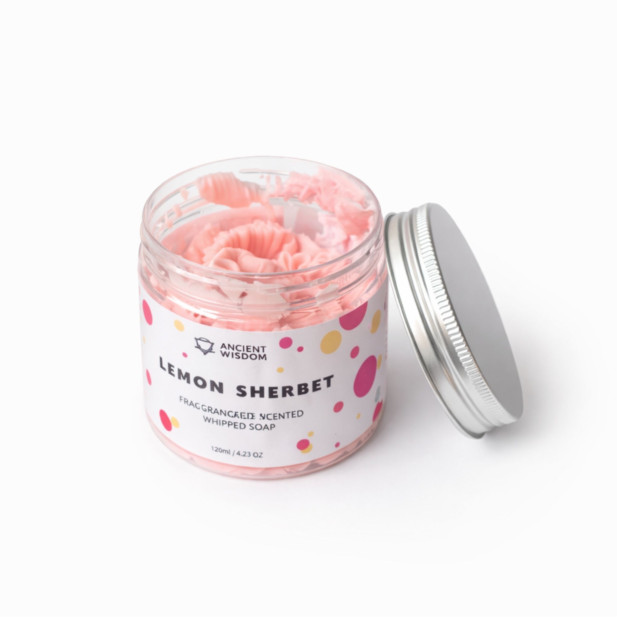 Jabón Cremoso de limonada rosa 120g - Imagen 2