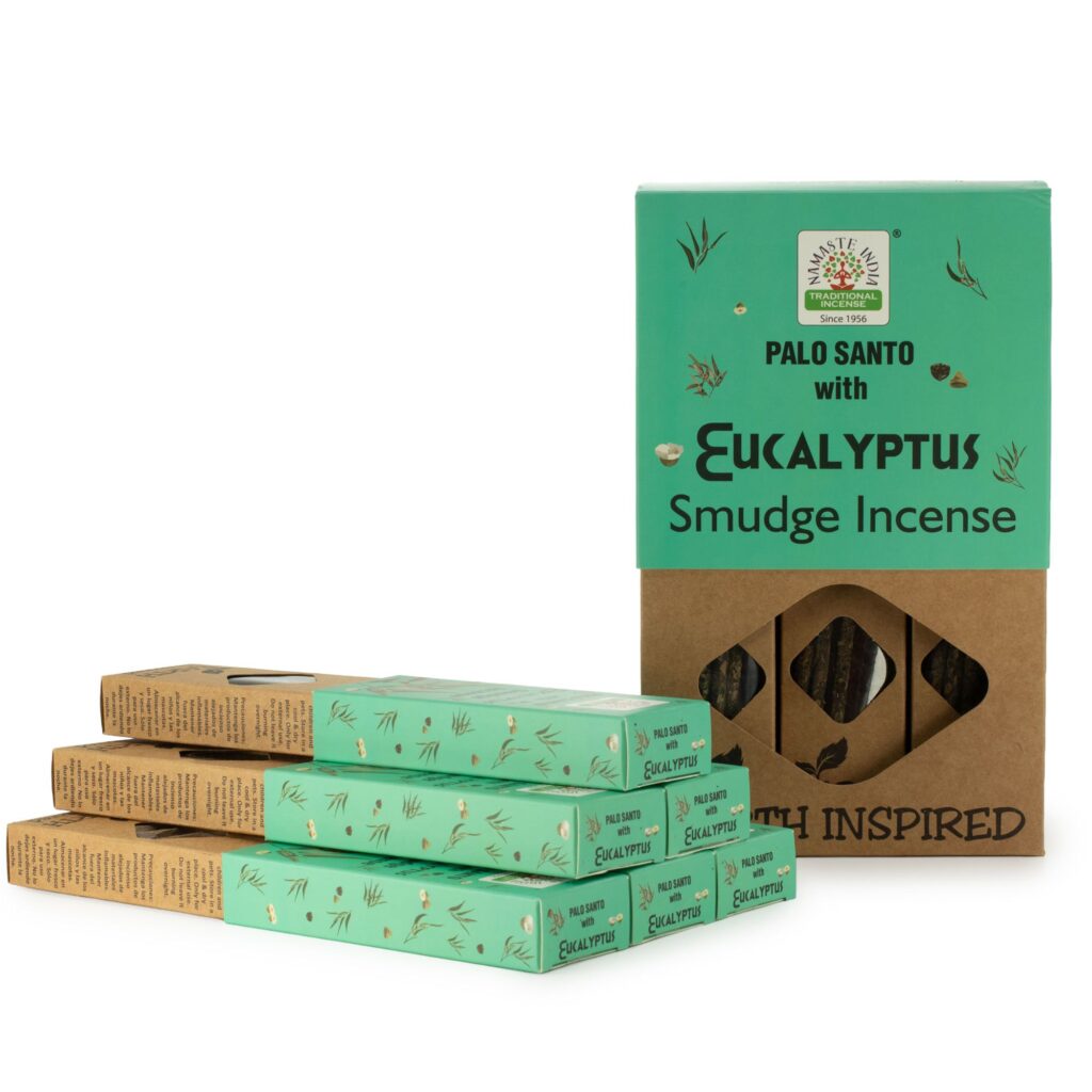 Incienso Smudge inspirado en la Tierra – Eucalipto