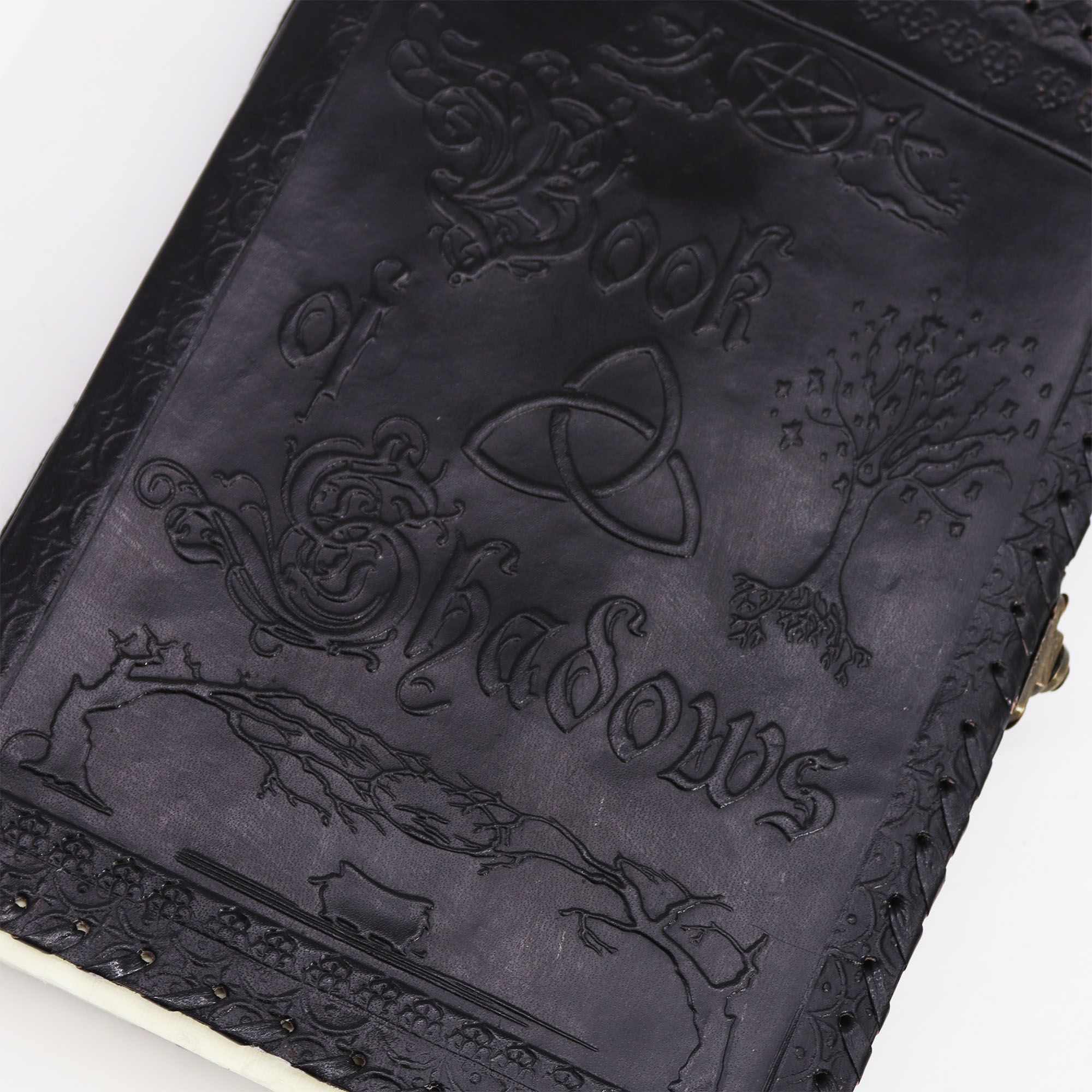 Cuaderno Grande de las Sombras - Negro con Bordes Desgastados - Imagen 2