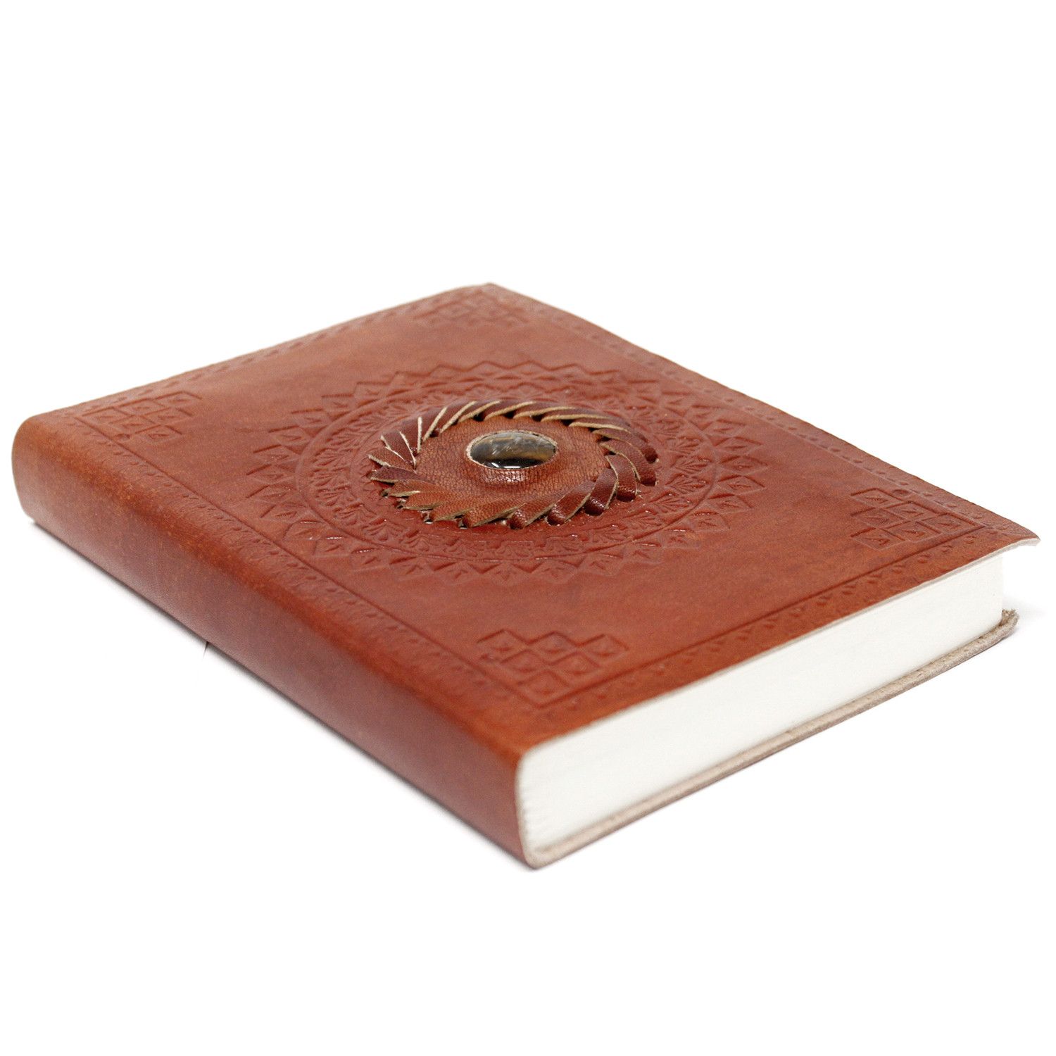 Cuaderno de cuero Ojo de tigre - Imagen 2
