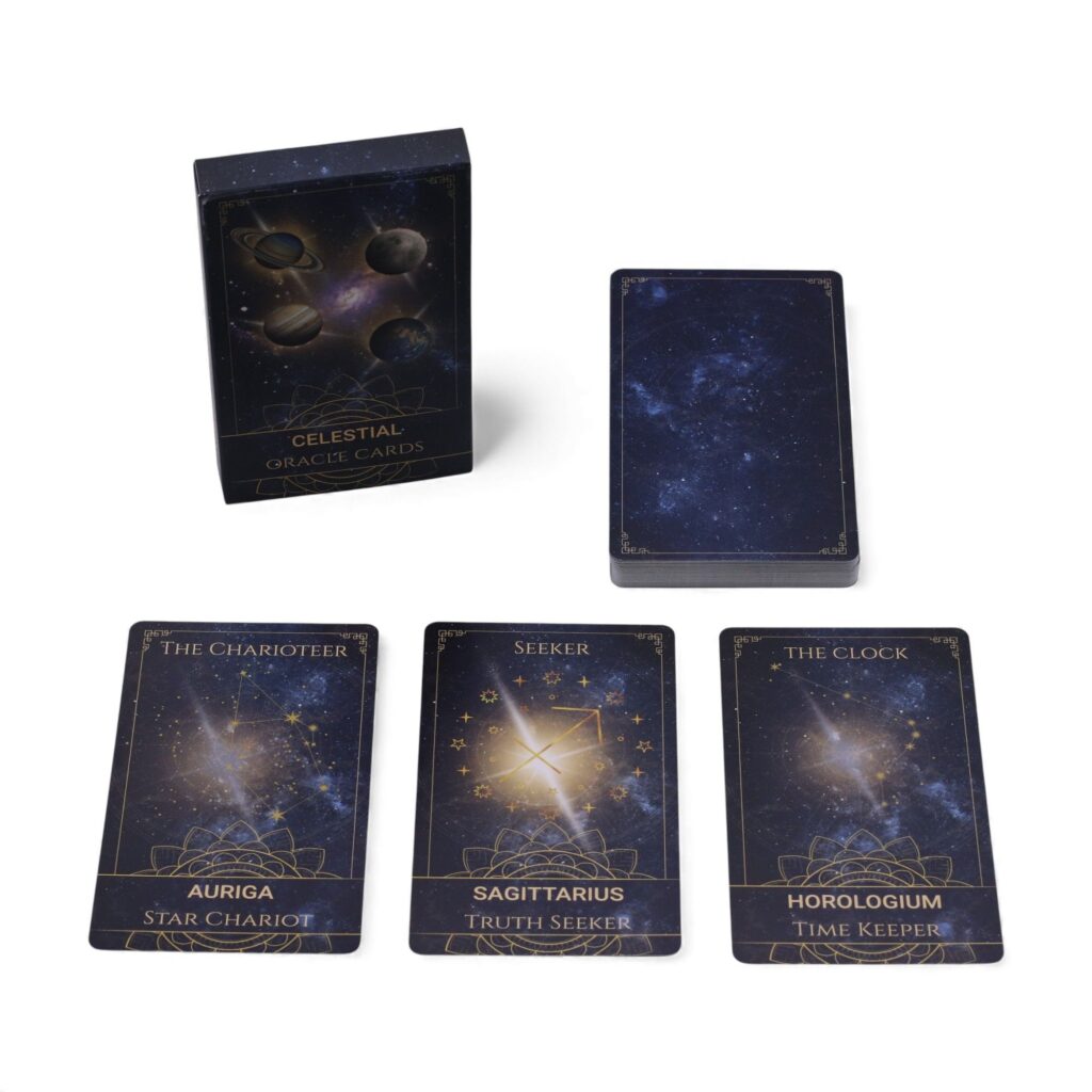 Cartas de Oráculo del Atlas de Energía Celestial – Baraja Espiritual