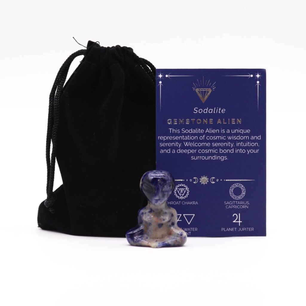 Gema Alien – Sodalita 40x30x15mm