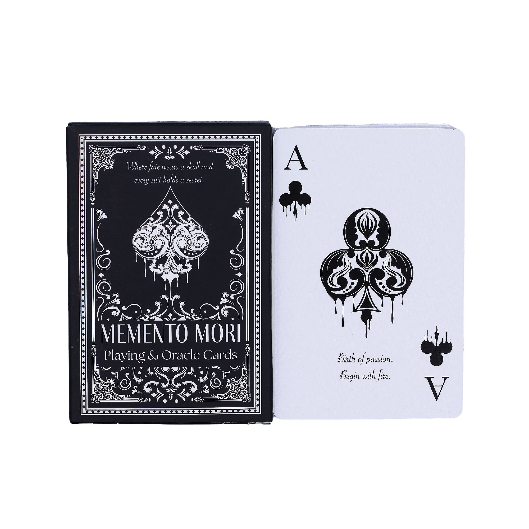 Memento Mori Cartas de juego y de oráculo góticas - Imagen 4