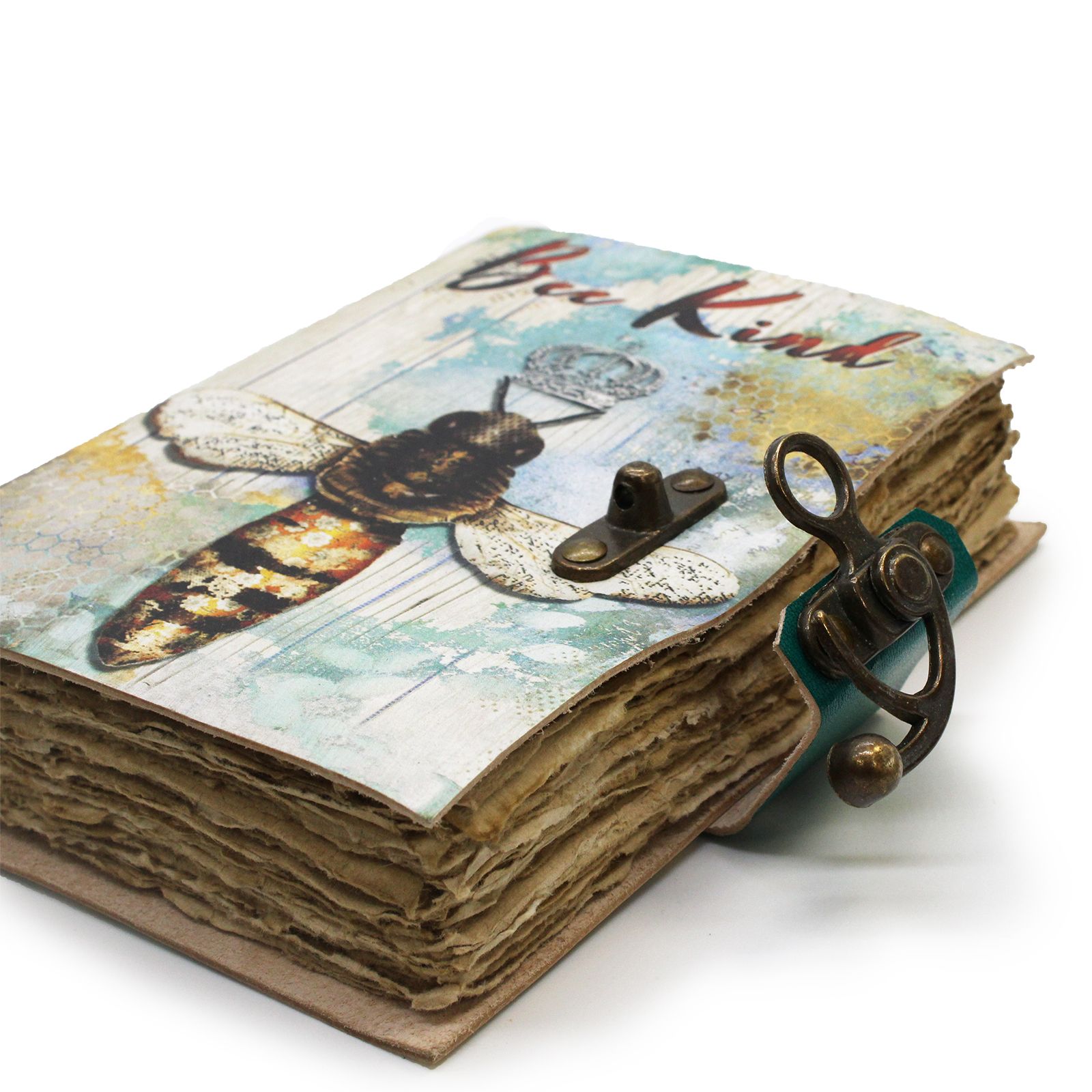 Cuaderno de cuero "Bee Kind" - Imagen 4