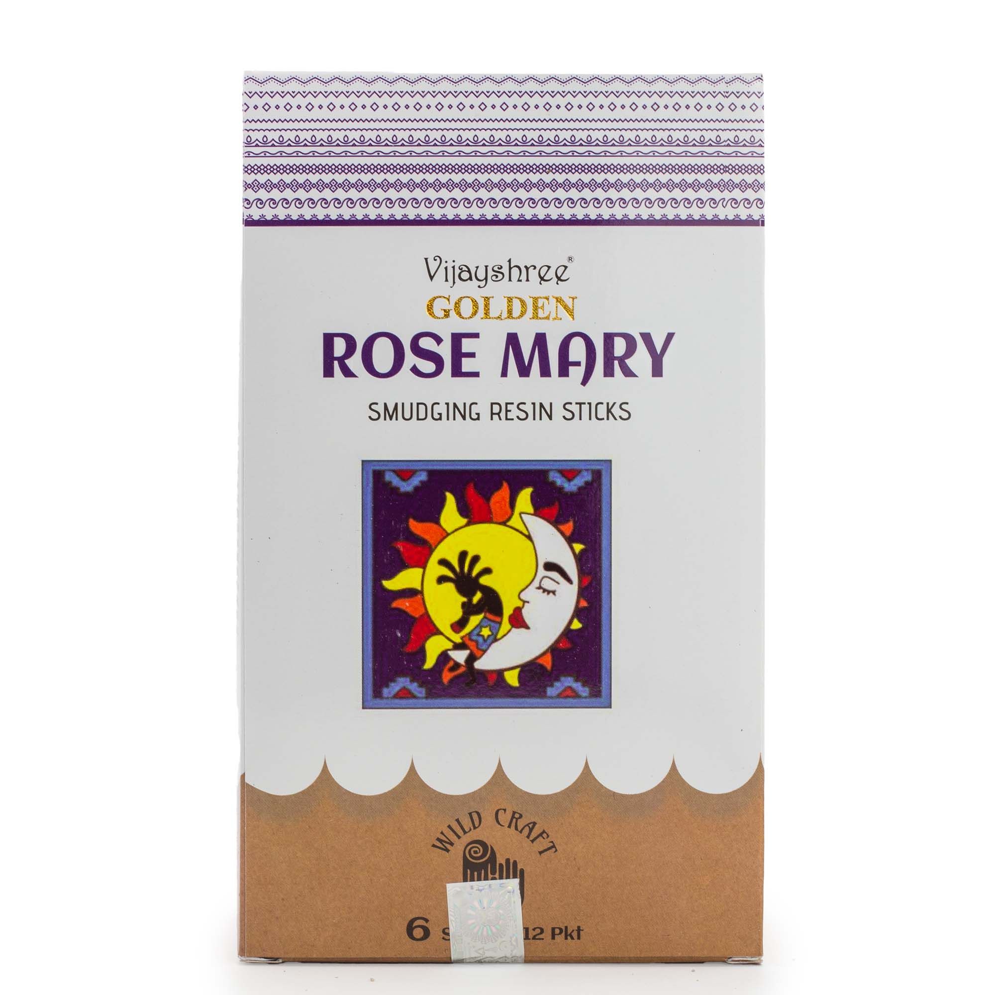 Palitos de resina para purificación Golden Rose Mary - 30 g - Imagen 3
