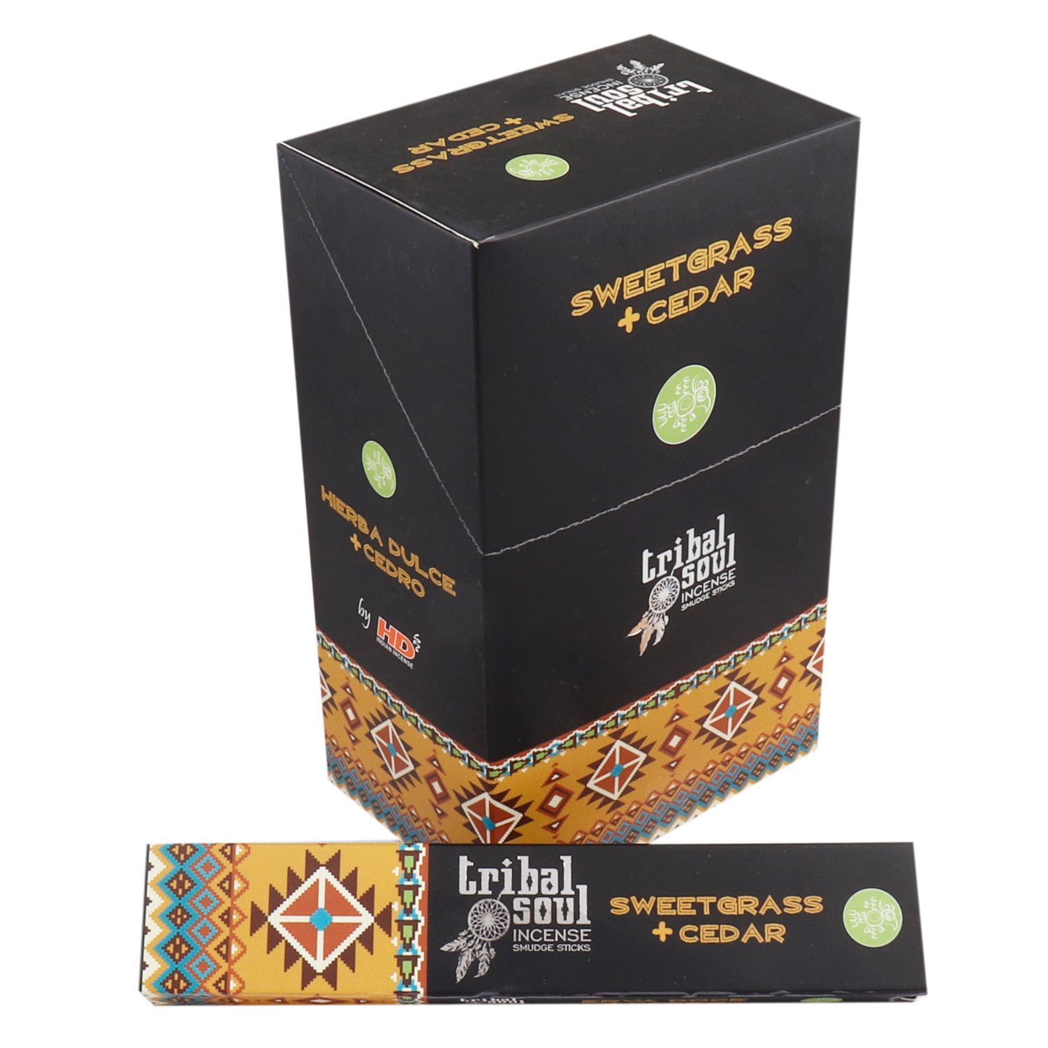 Incienso Tribal Soul - Hierba Sweert + Cedro - Imagen 2