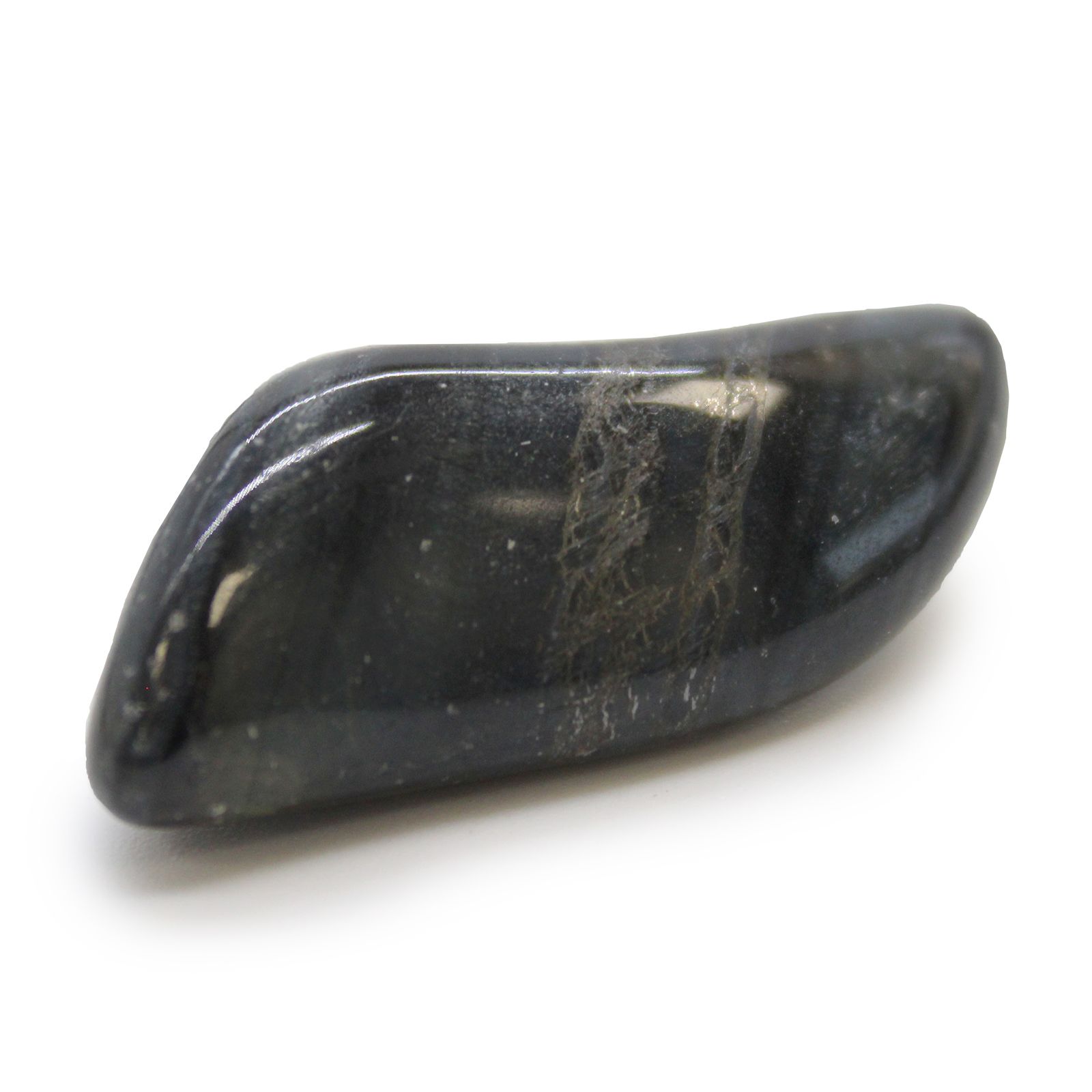 L Tumble Stones - Ojo de Tigre (Azul) - Imagen 2