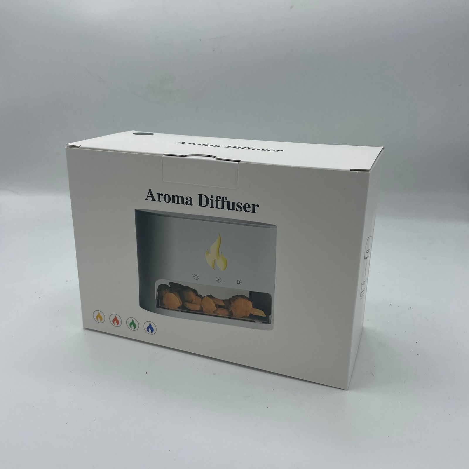 Difusor de Aroma Blaze - Cámara de Sal del Himalaya - USB-C - Efecto Llama (Sal incluida) - Imagen 8